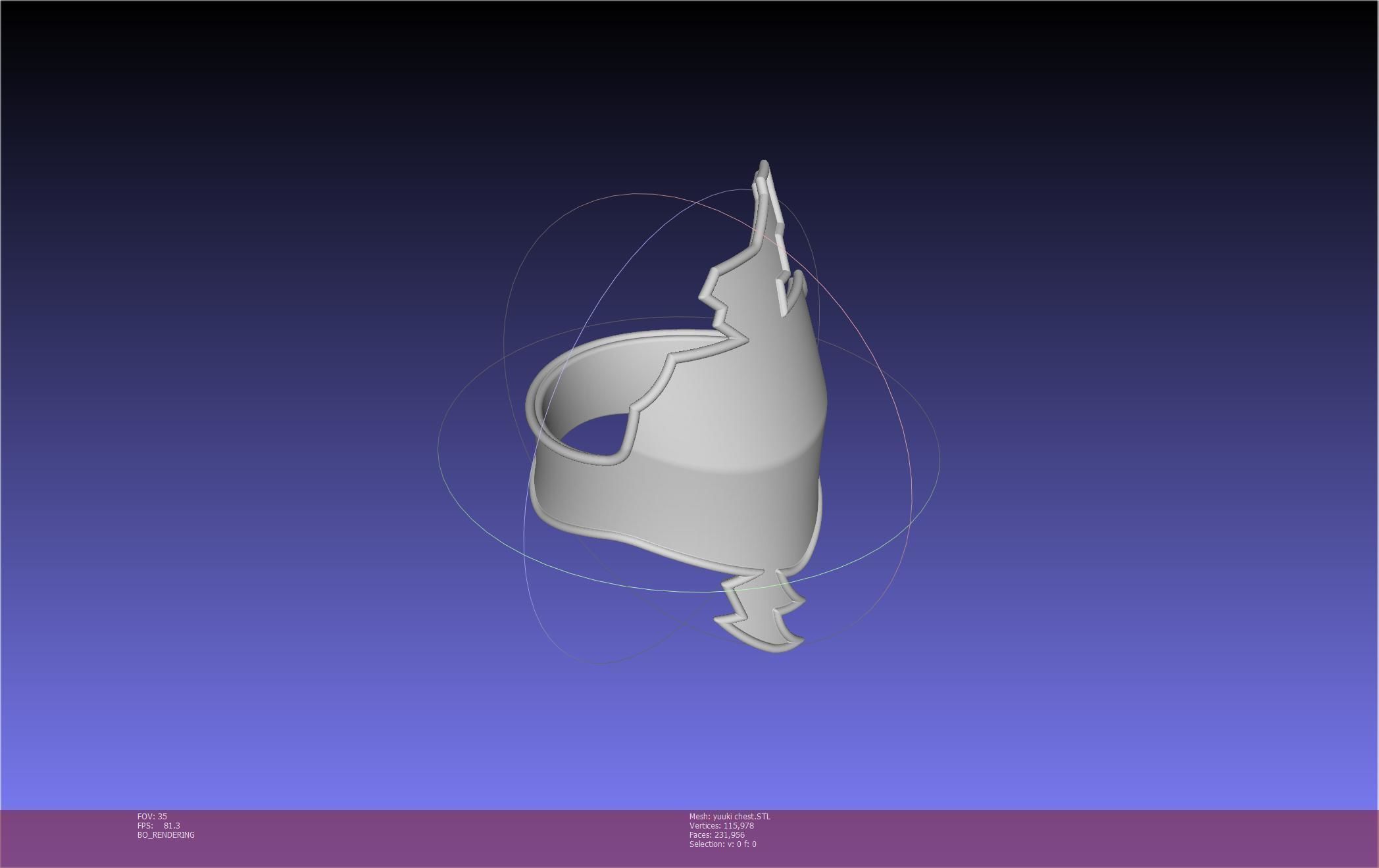 Sword Art Online Konno Yuuki Armor Printable Assembly 3D print model_91