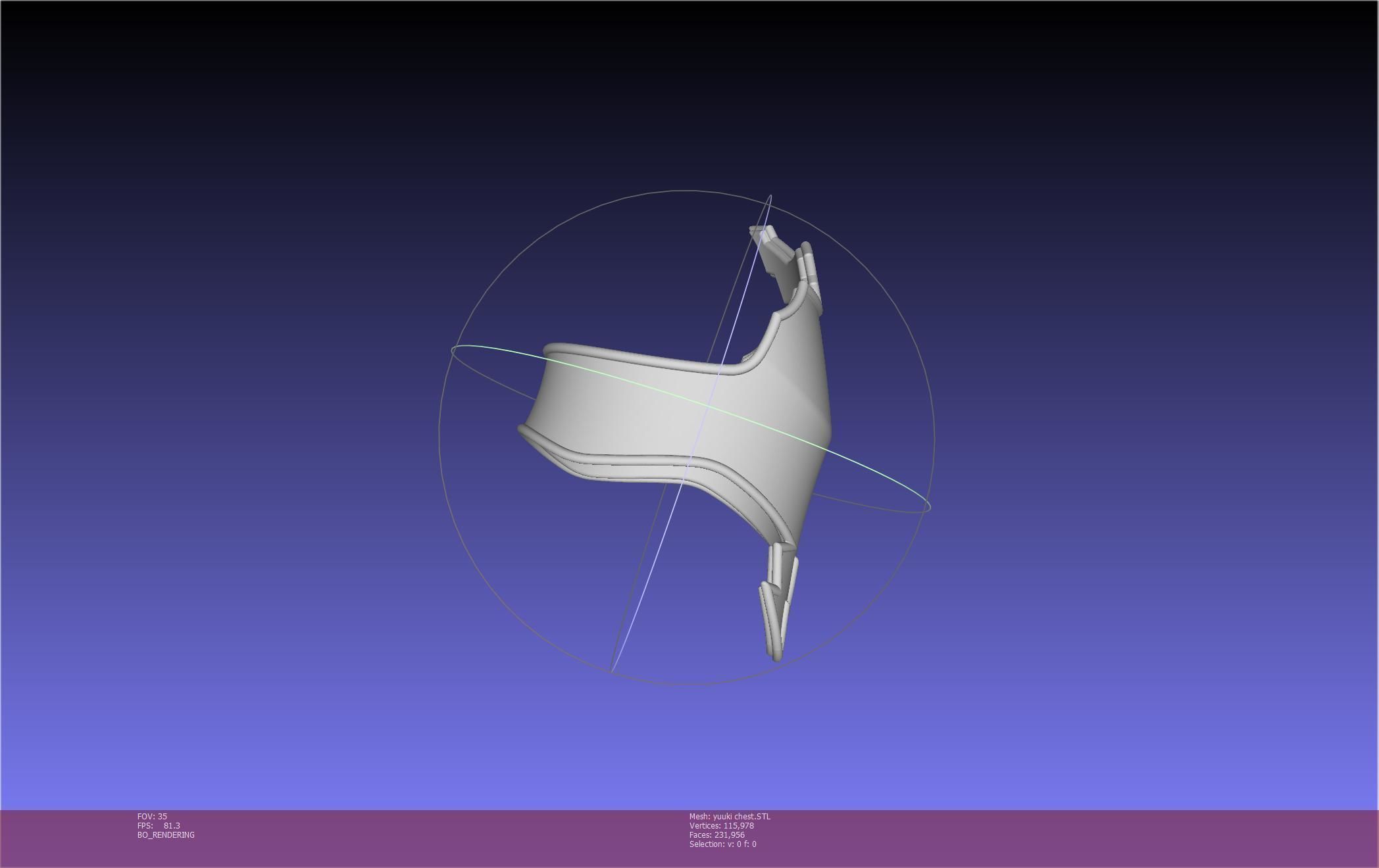 Sword Art Online Konno Yuuki Armor Printable Assembly 3D print model_51