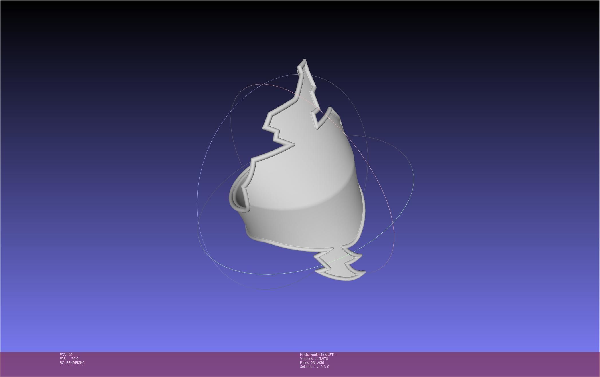 Sword Art Online Konno Yuuki Armor Printable Assembly 3D print model_6