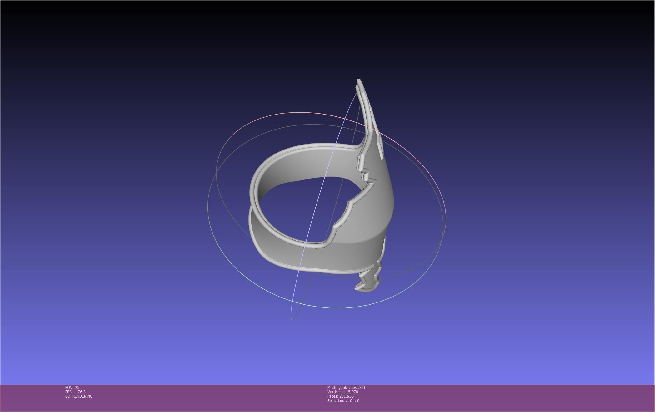 Sword Art Online Konno Yuuki Armor Printable Assembly 3D print model_42