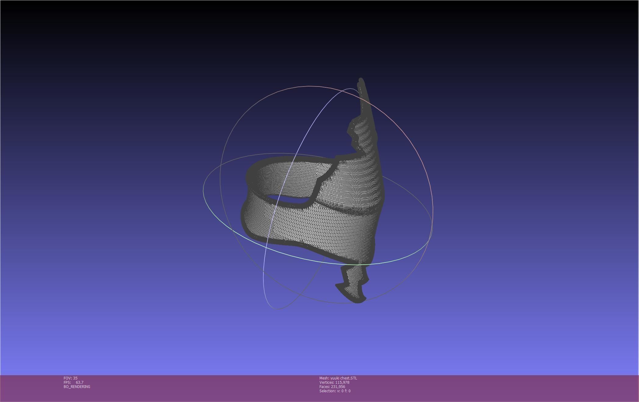 Sword Art Online Konno Yuuki Armor Printable Assembly 3D print model_24