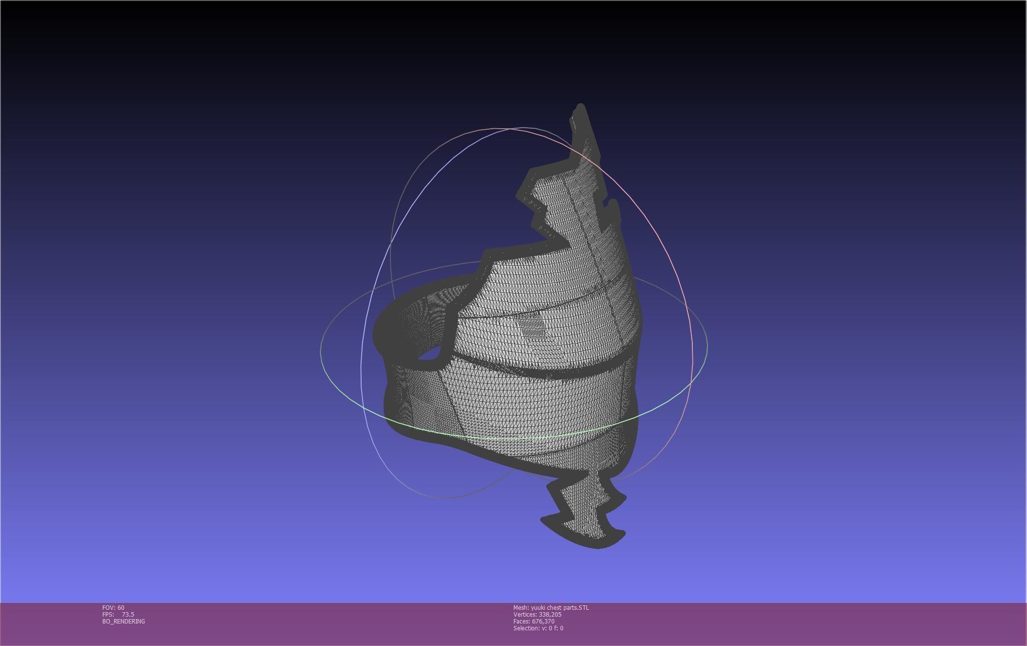 Sword Art Online Konno Yuuki Armor Printable Assembly 3D print model_108