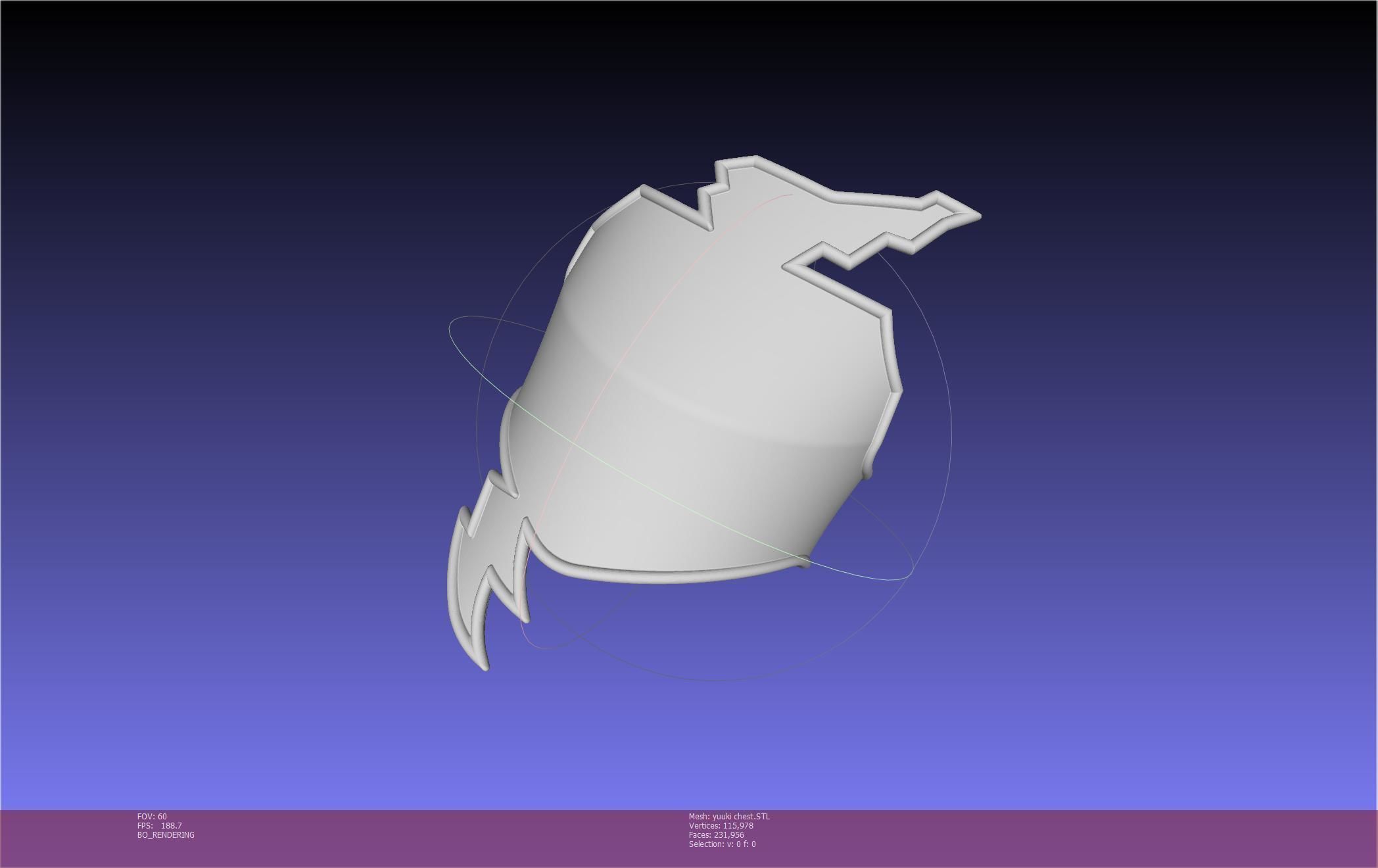 Sword Art Online Konno Yuuki Armor Printable Assembly 3D print model_5