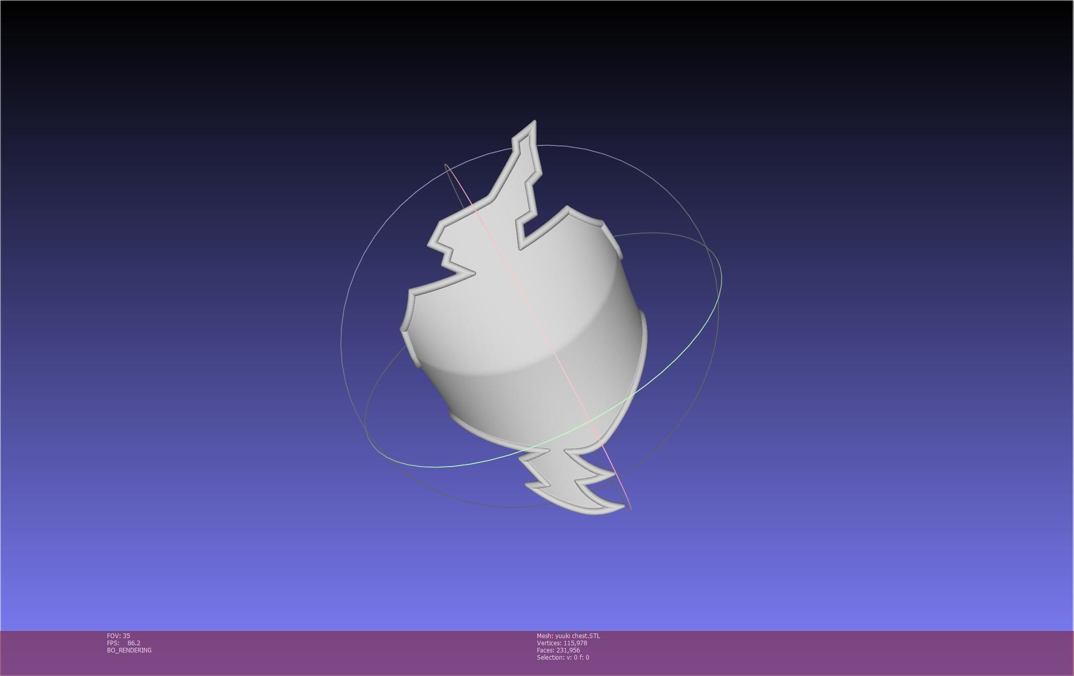 Sword Art Online Konno Yuuki Armor Printable Assembly 3D print model_84