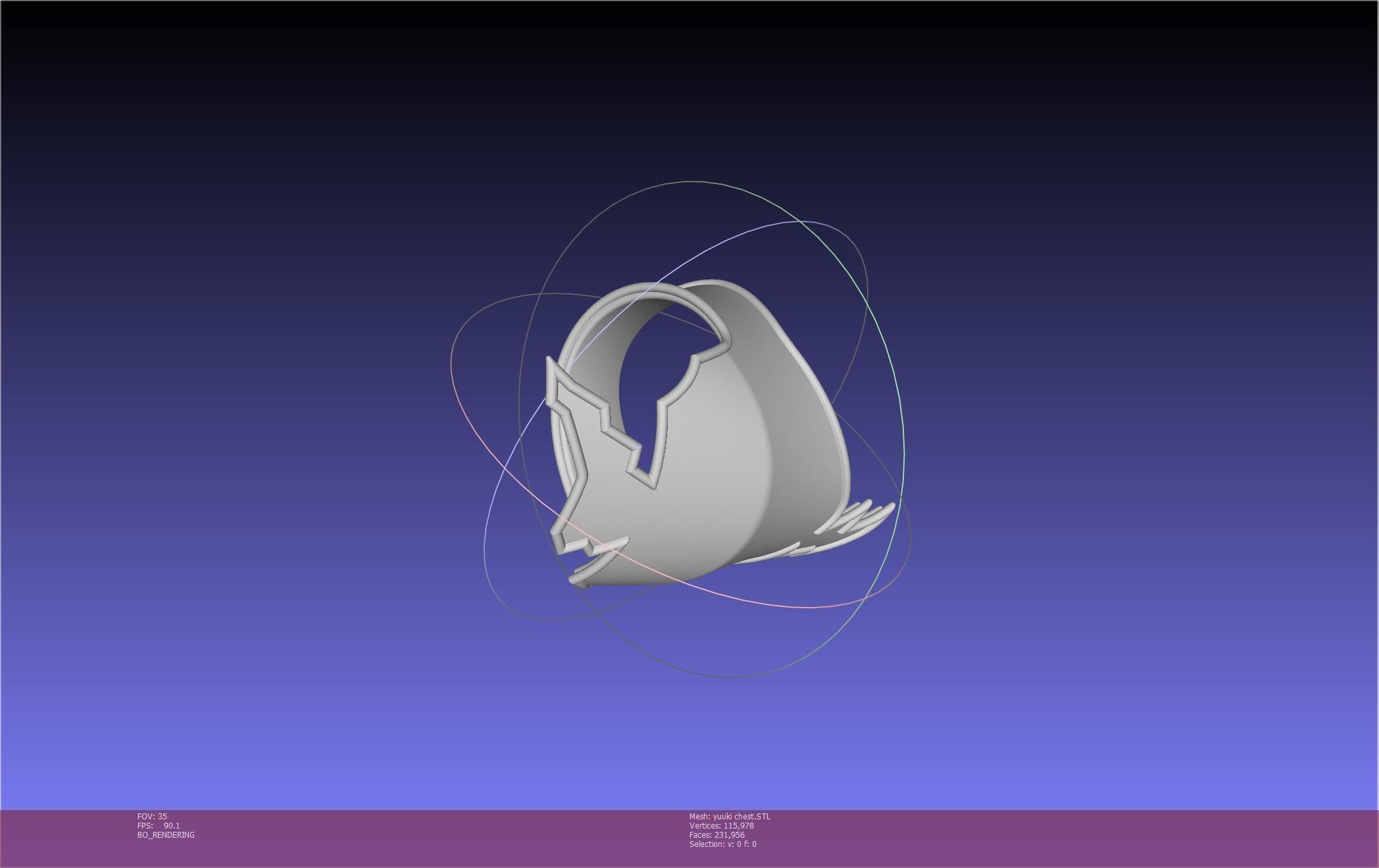 Sword Art Online Konno Yuuki Armor Printable Assembly 3D print model_69