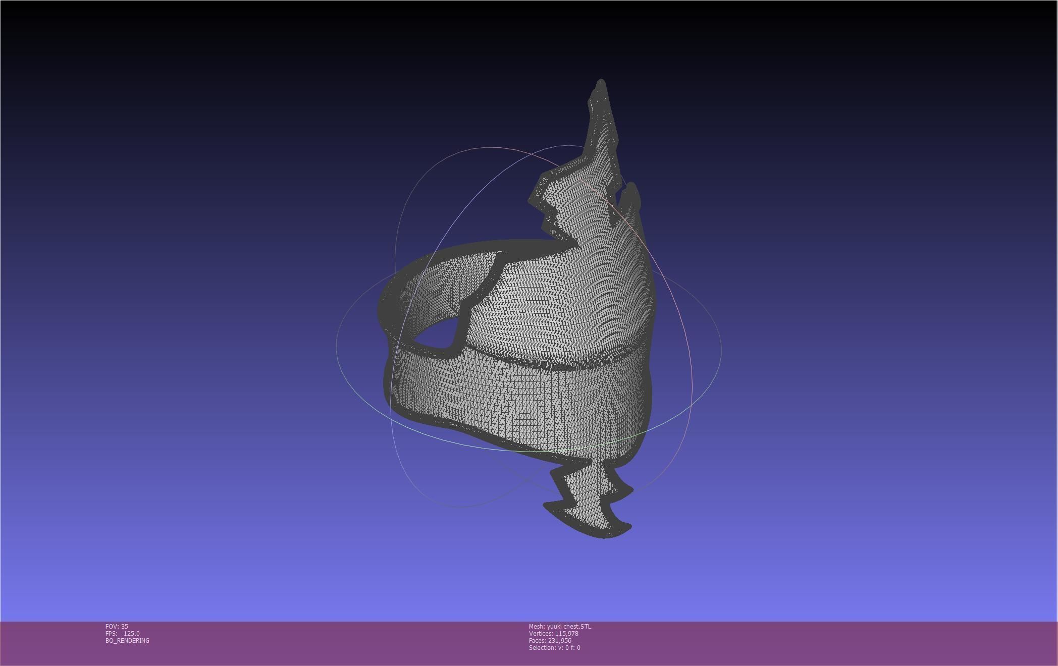 Sword Art Online Konno Yuuki Armor Printable Assembly 3D print model_95