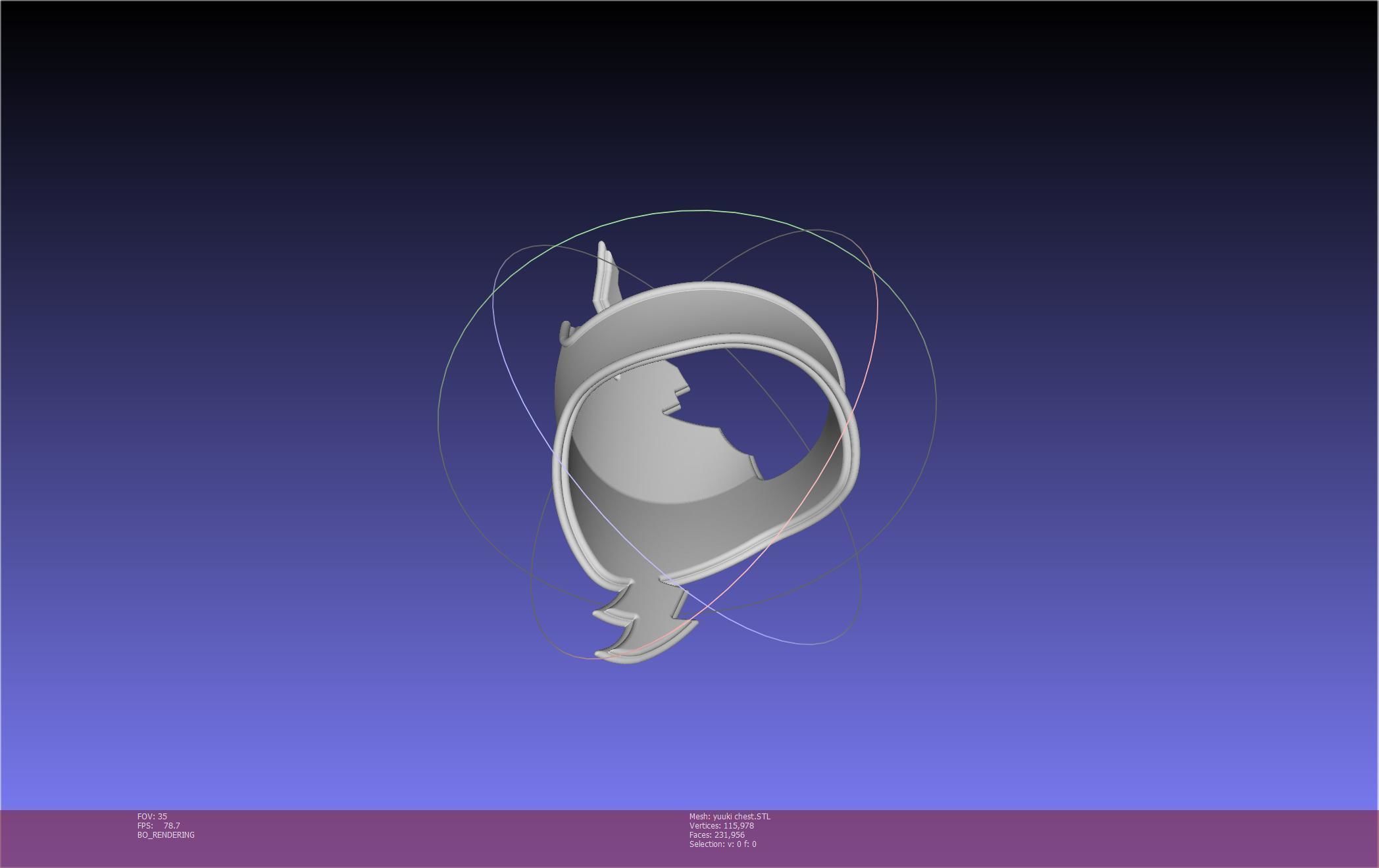 Sword Art Online Konno Yuuki Armor Printable Assembly 3D print model_64