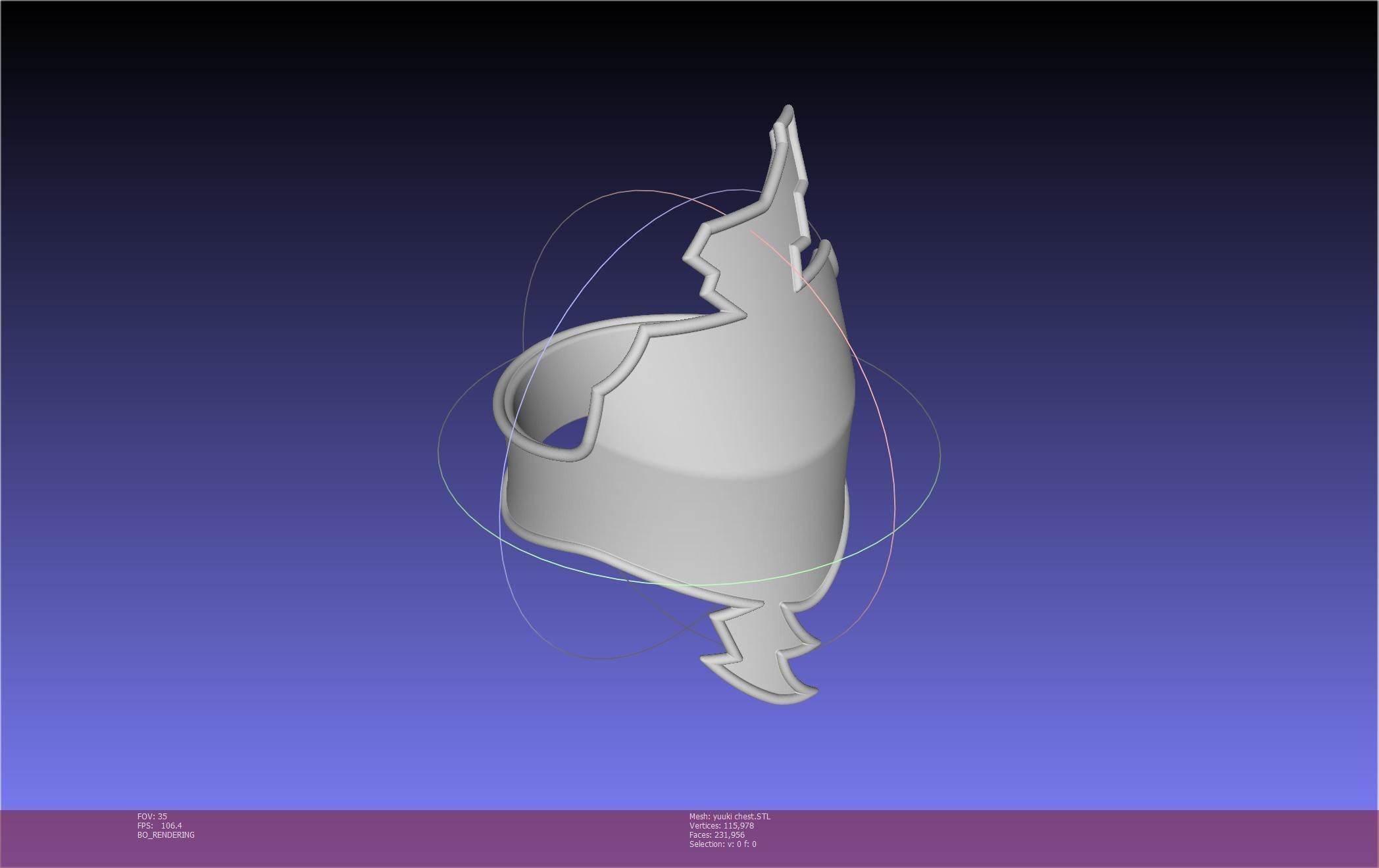 Sword Art Online Konno Yuuki Armor Printable Assembly 3D print model_93