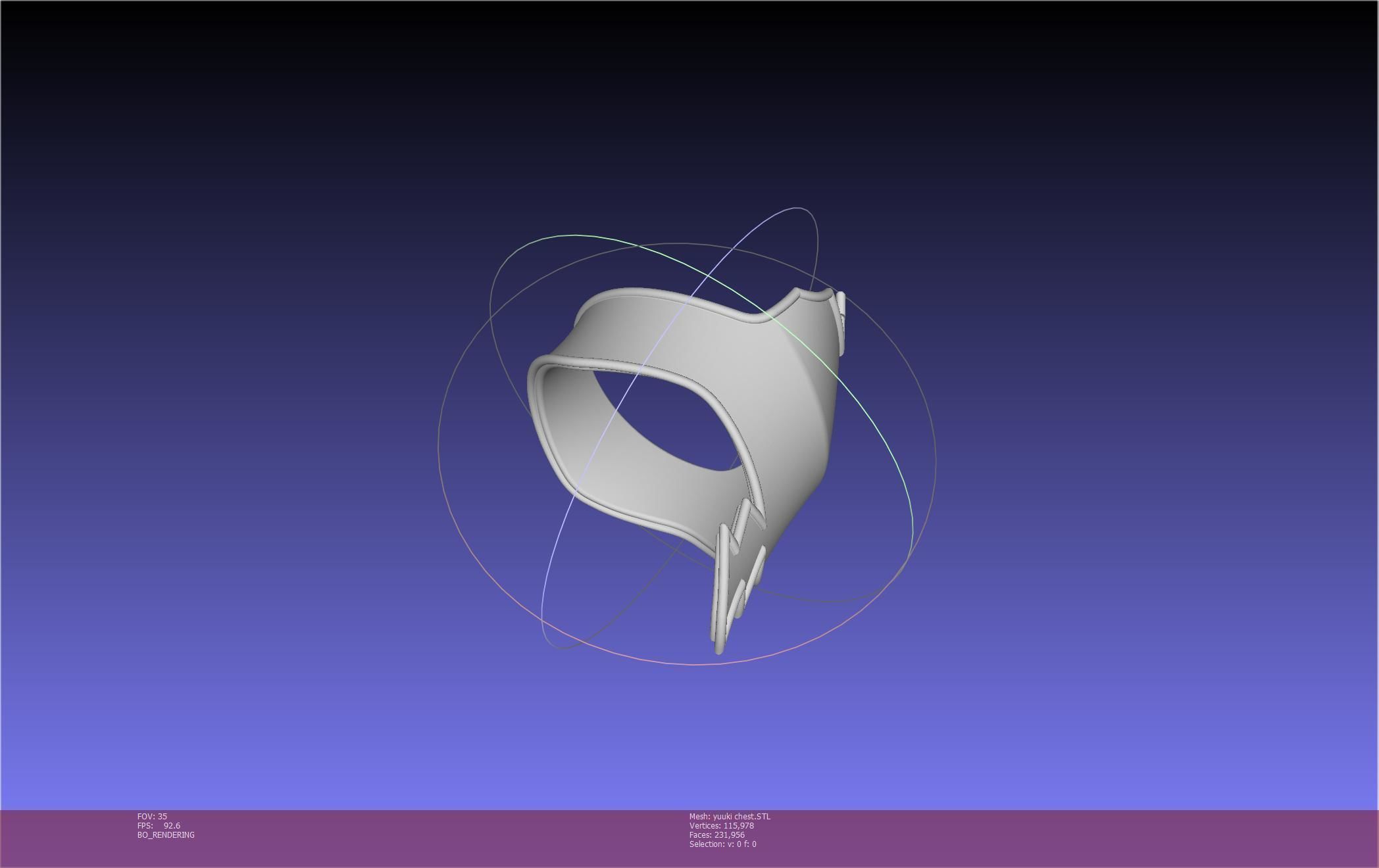 Sword Art Online Konno Yuuki Armor Printable Assembly 3D print model_74