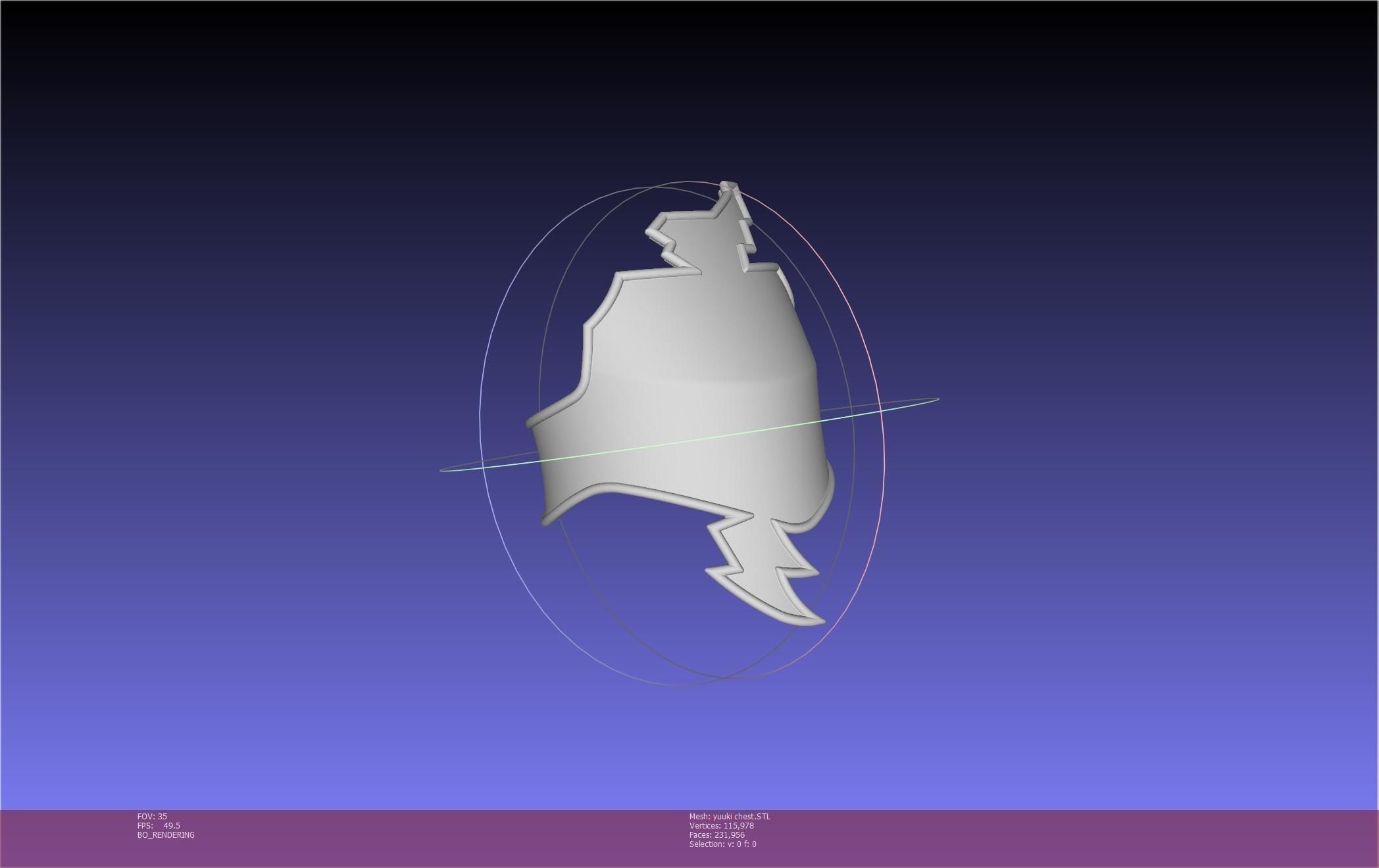 Sword Art Online Konno Yuuki Armor Printable Assembly 3D print model_90