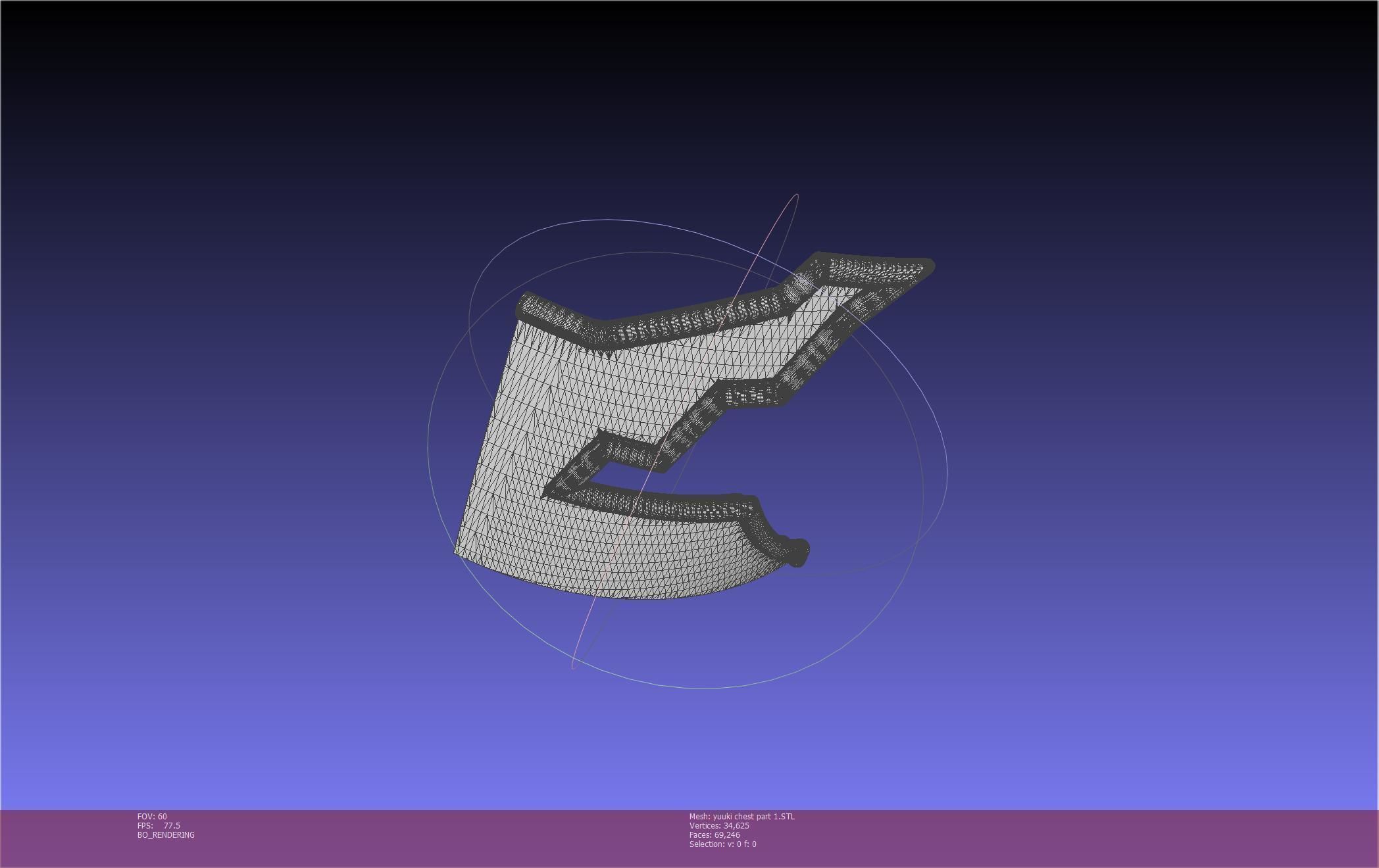 Sword Art Online Konno Yuuki Armor Printable Assembly 3D print model_134