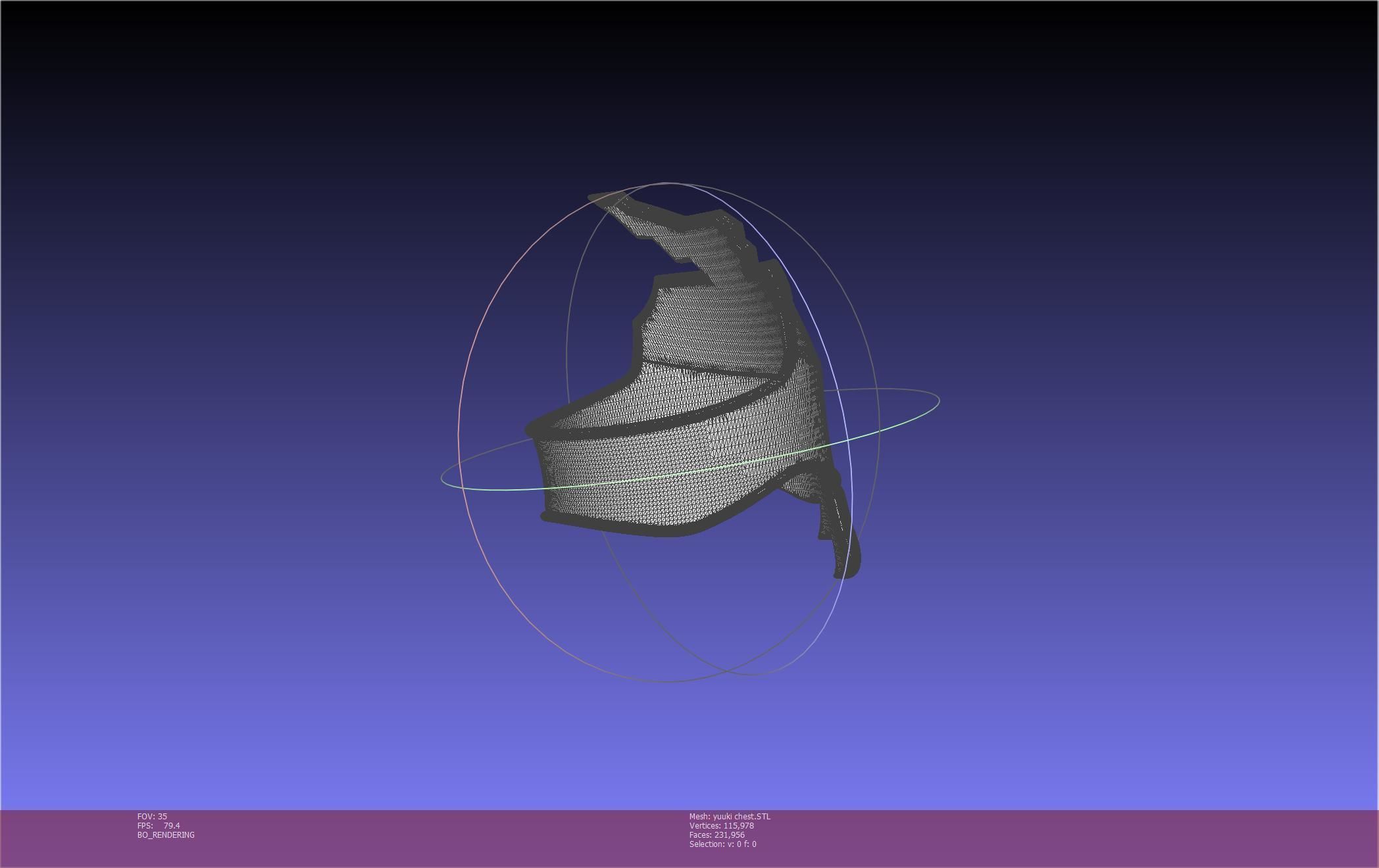 Sword Art Online Konno Yuuki Armor Printable Assembly 3D print model_11