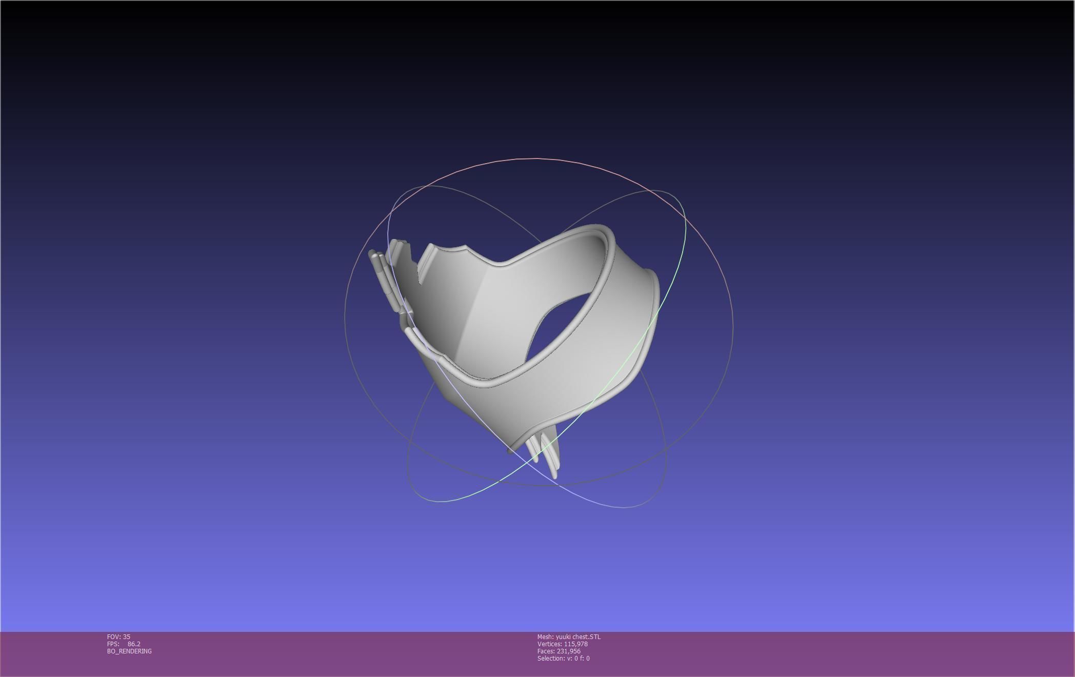 Sword Art Online Konno Yuuki Armor Printable Assembly 3D print model_72