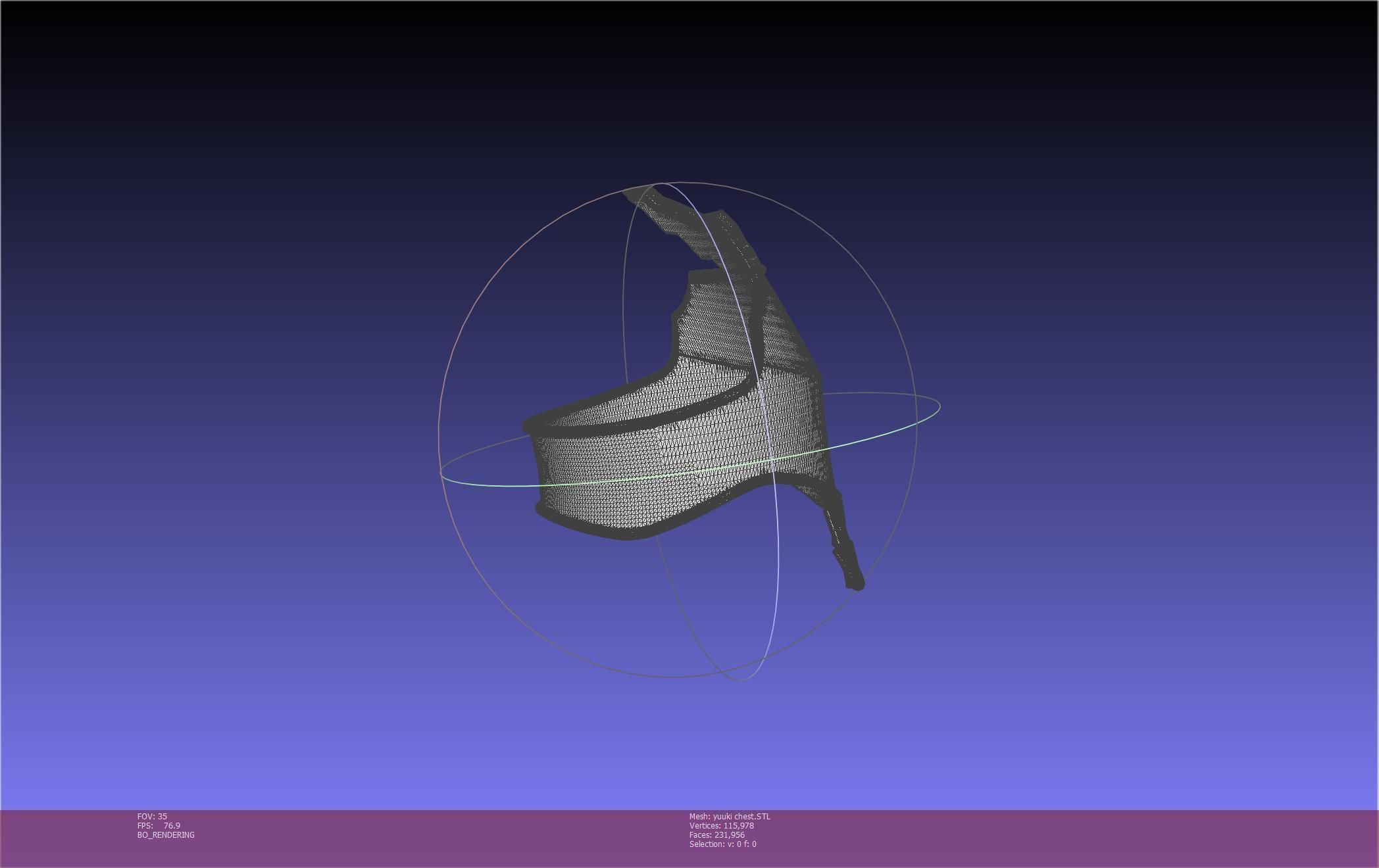 Sword Art Online Konno Yuuki Armor Printable Assembly 3D print model_40