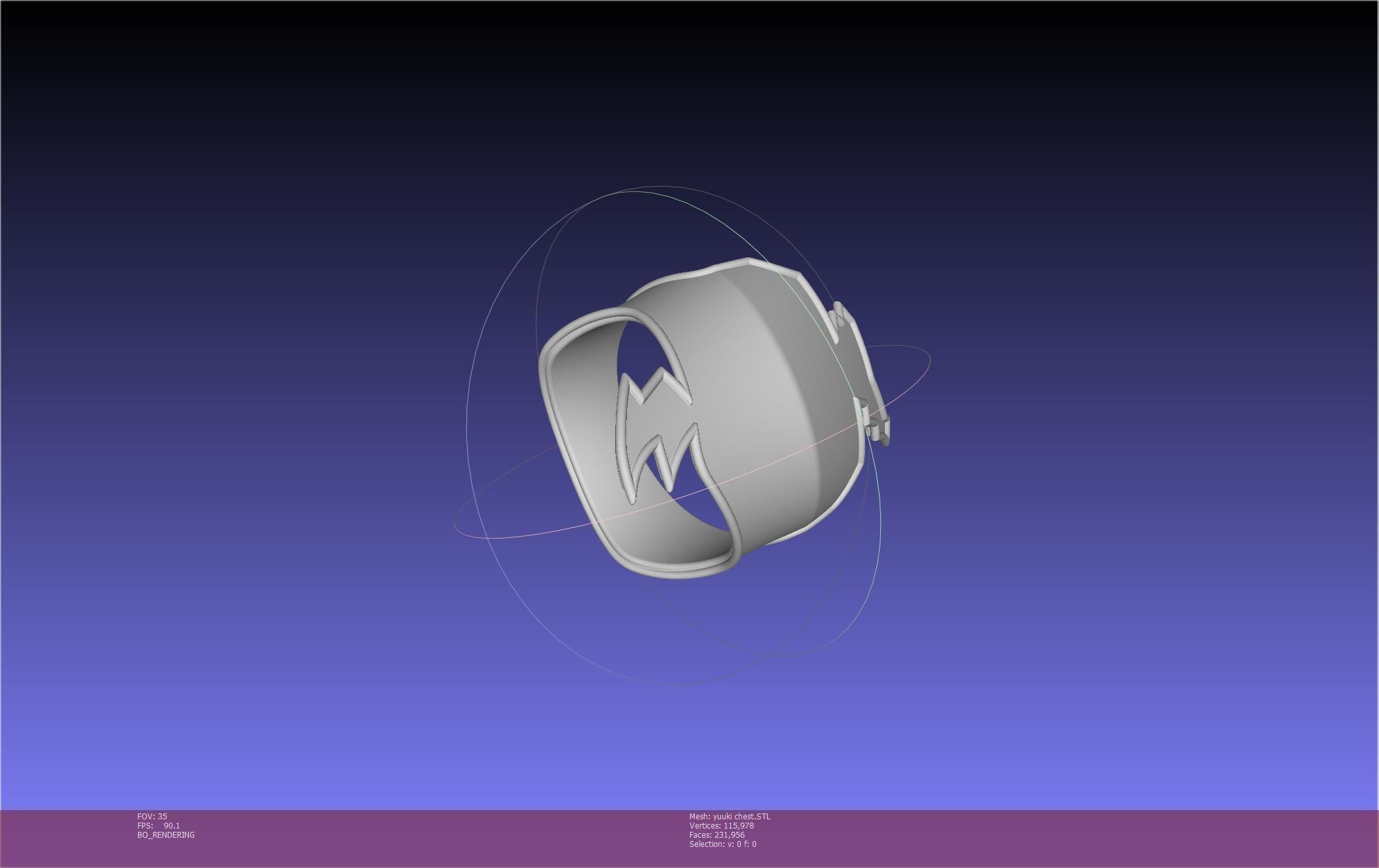 Sword Art Online Konno Yuuki Armor Printable Assembly 3D print model_81