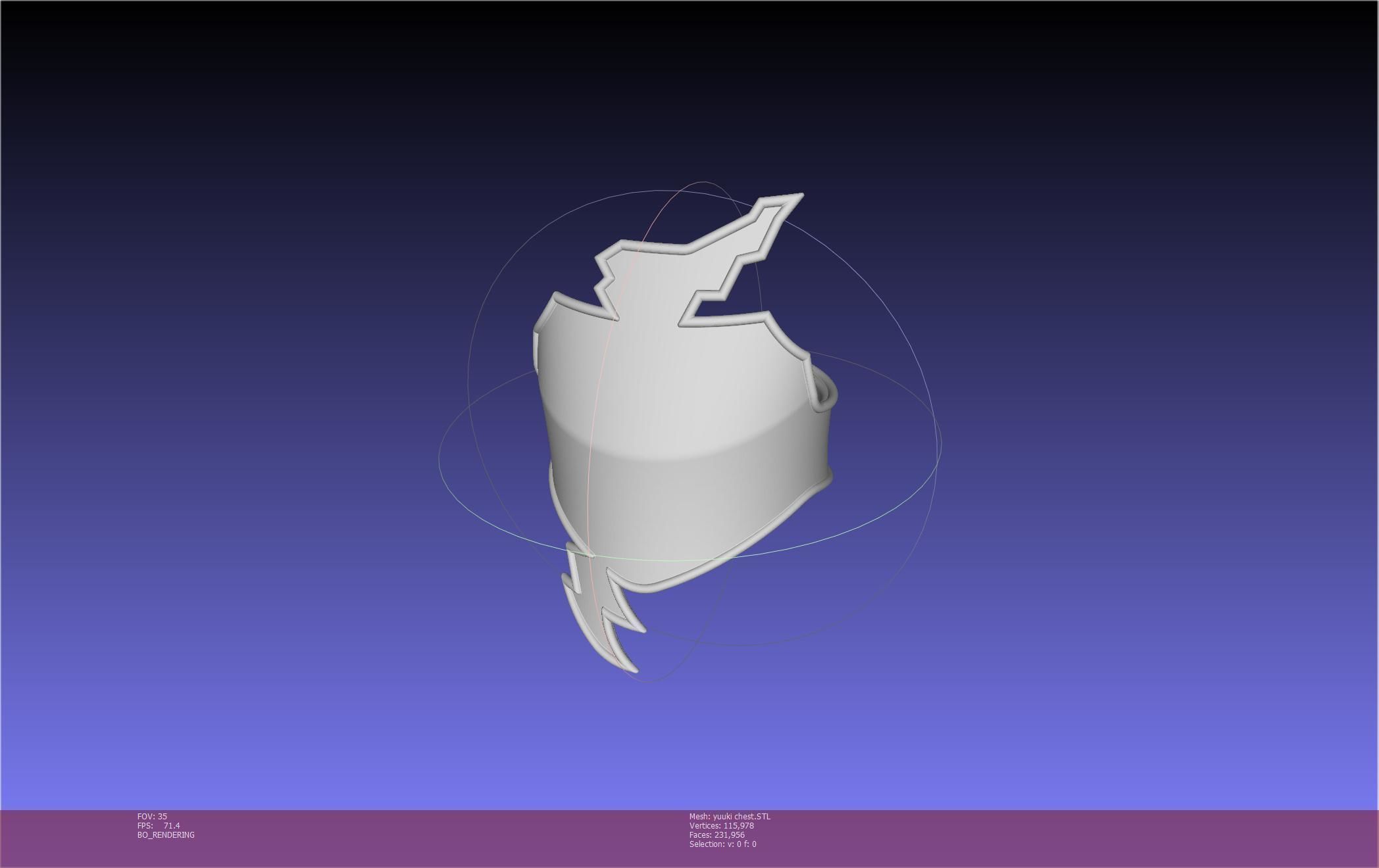 Sword Art Online Konno Yuuki Armor Printable Assembly 3D print model_53