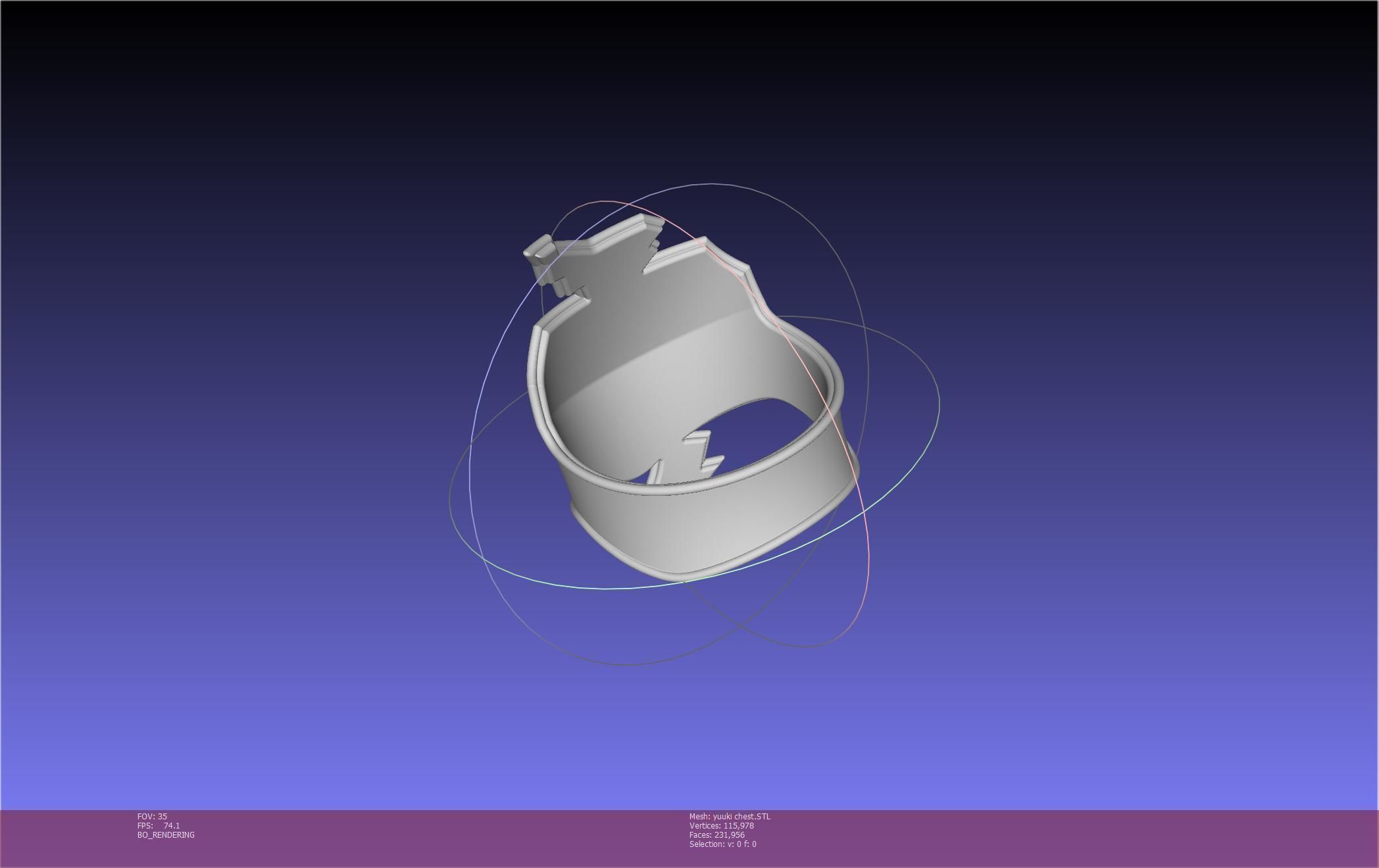 Sword Art Online Konno Yuuki Armor Printable Assembly 3D print model_57