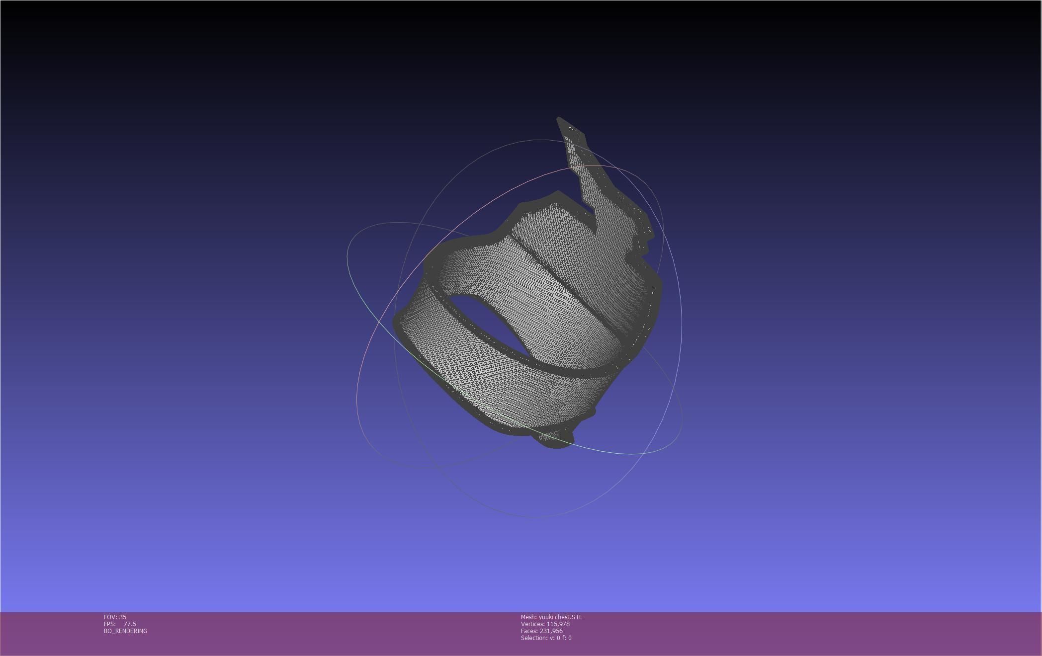 Sword Art Online Konno Yuuki Armor Printable Assembly 3D print model_19