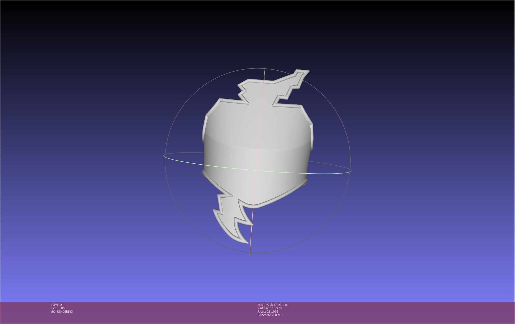 Sword Art Online Konno Yuuki Armor Printable Assembly 3D print model_50