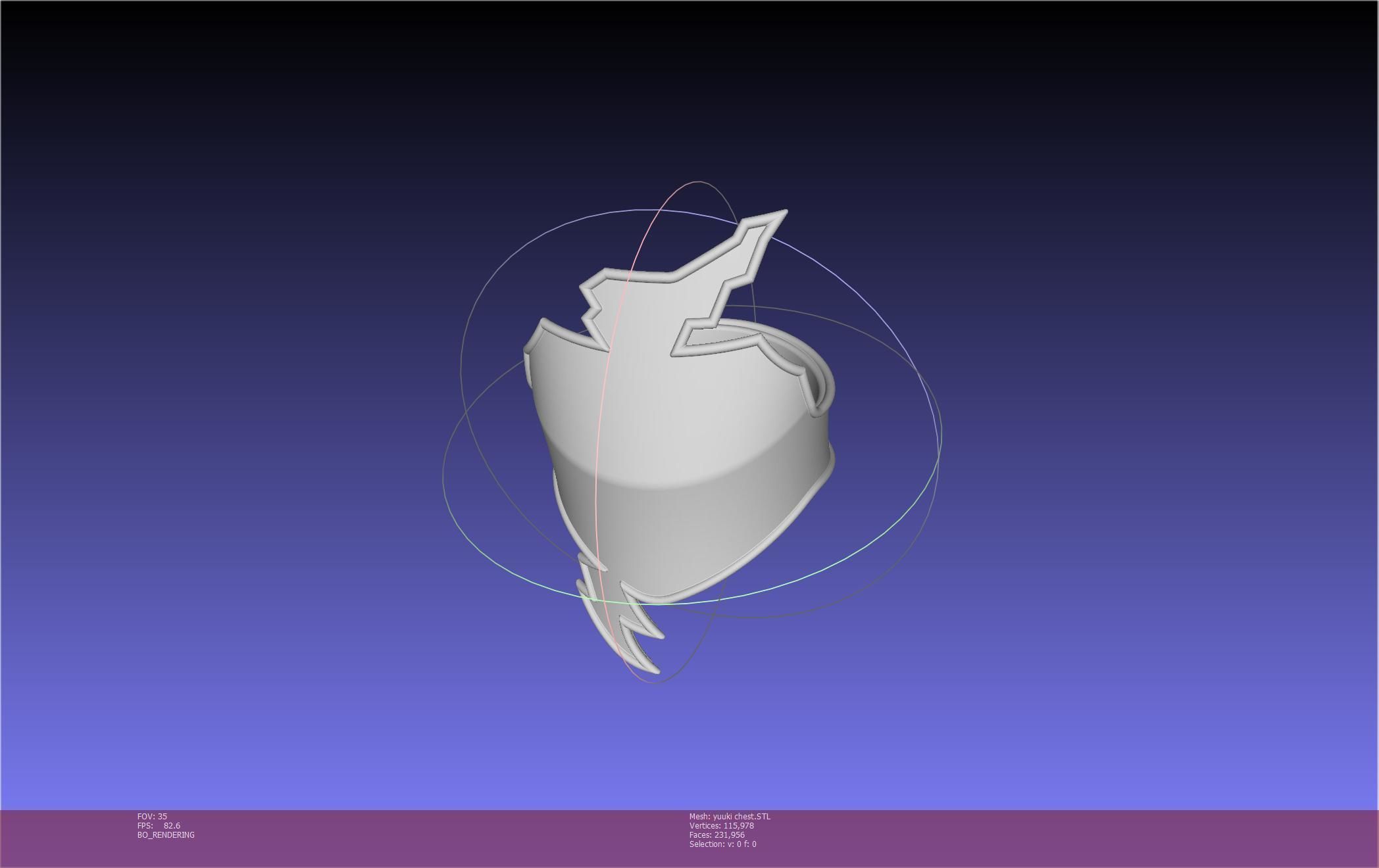 Sword Art Online Konno Yuuki Armor Printable Assembly 3D print model_47