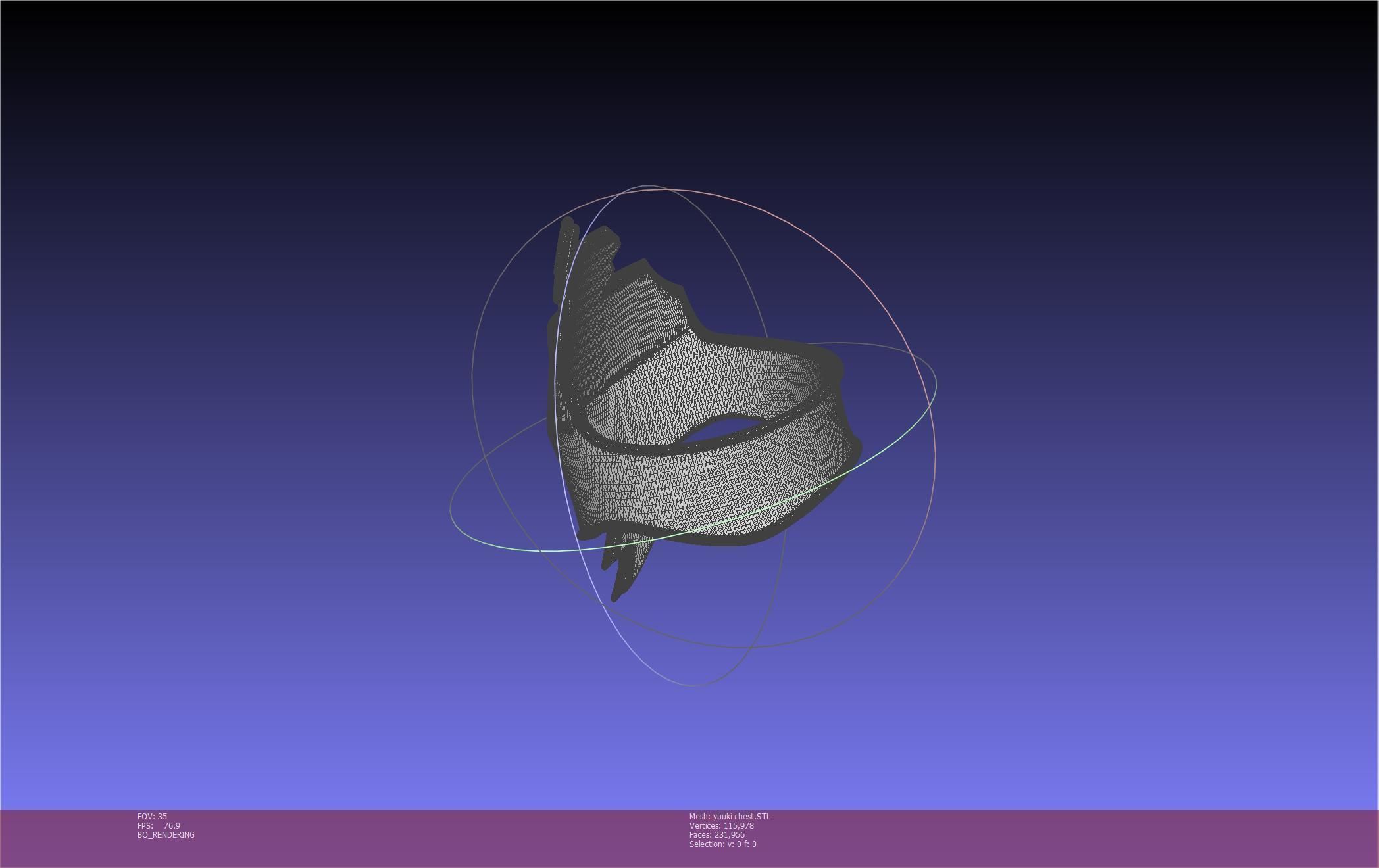 Sword Art Online Konno Yuuki Armor Printable Assembly 3D print model_14