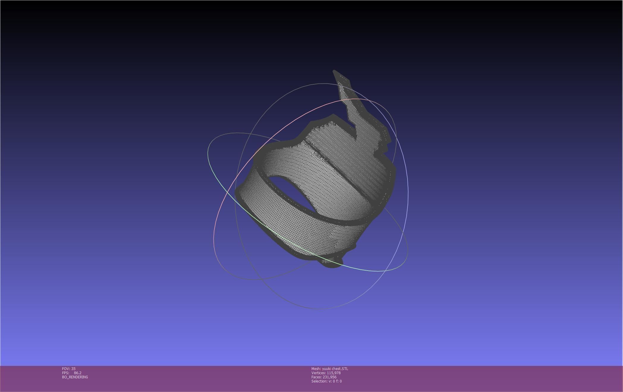 Sword Art Online Konno Yuuki Armor Printable Assembly 3D print model_21