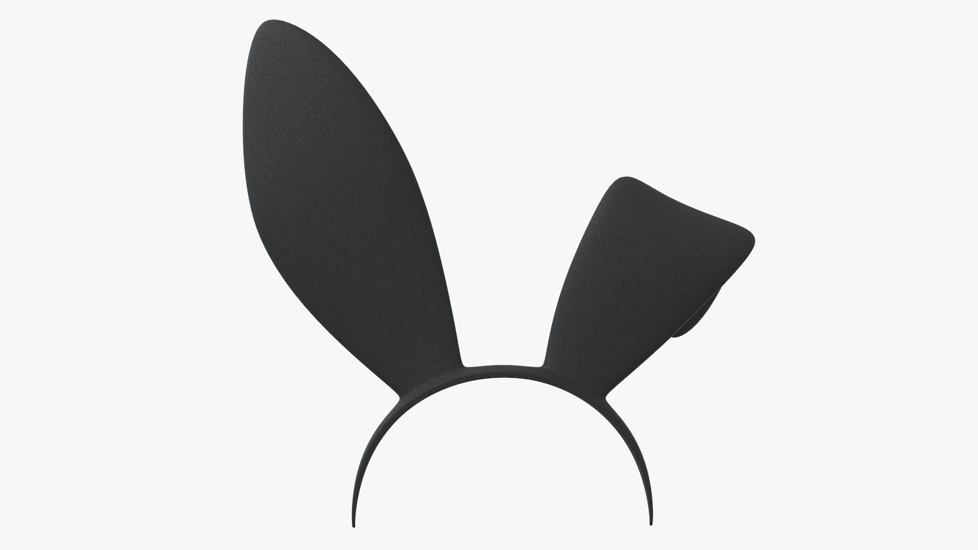 Bunny ears headband 02 3D model_2