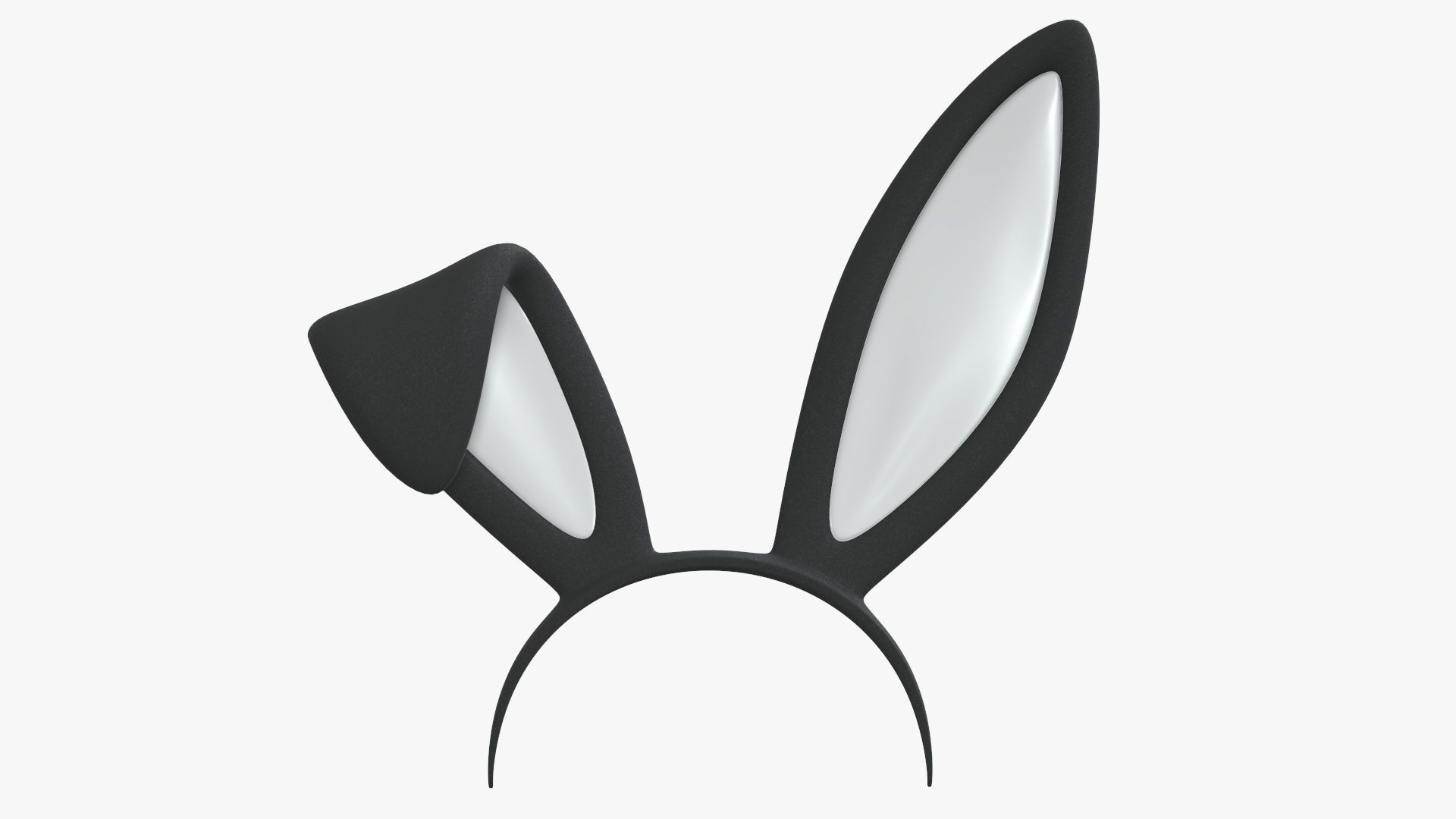 Bunny ears headband 02 3D model_1