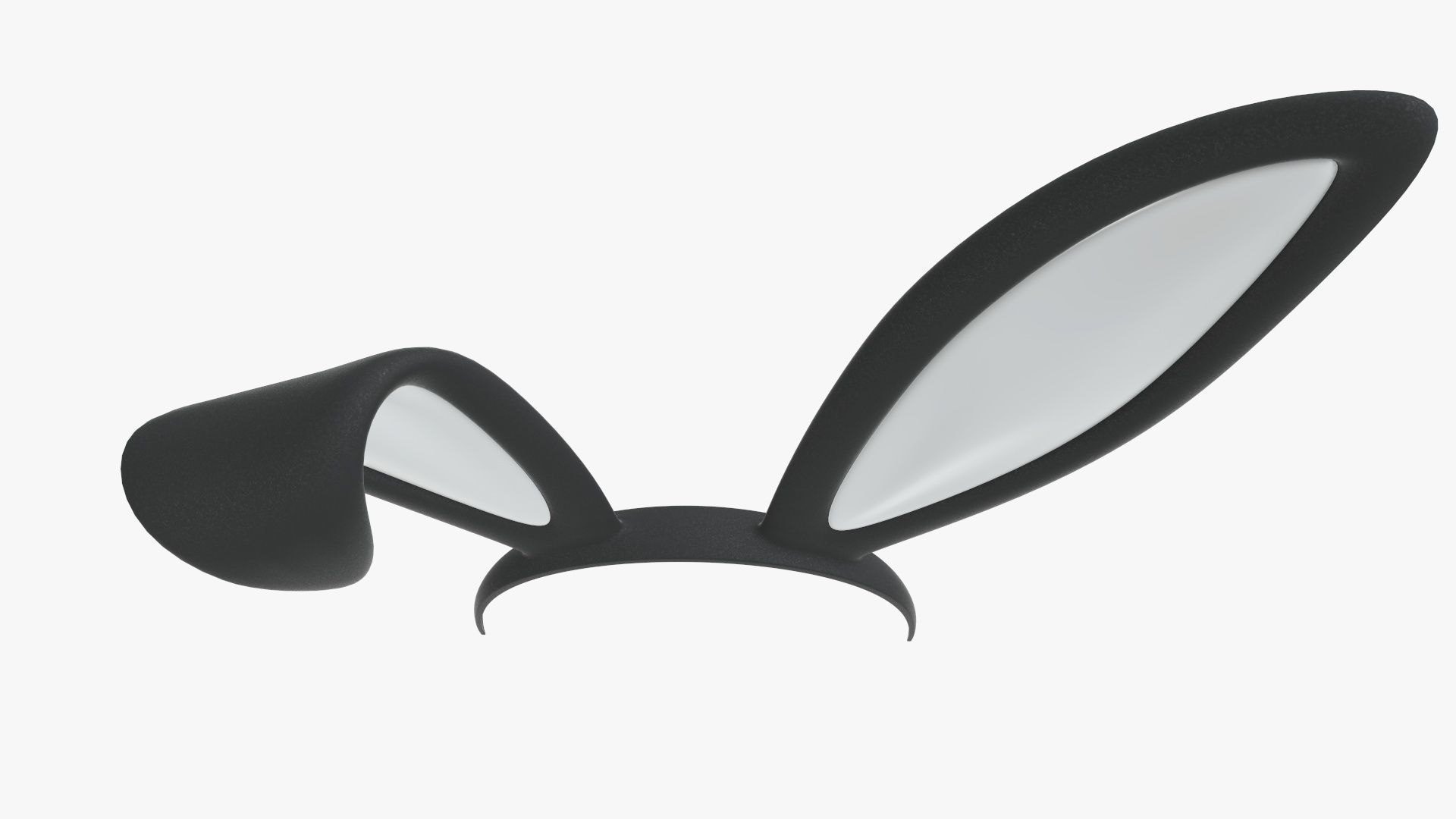 Bunny ears headband 02 3D model_3