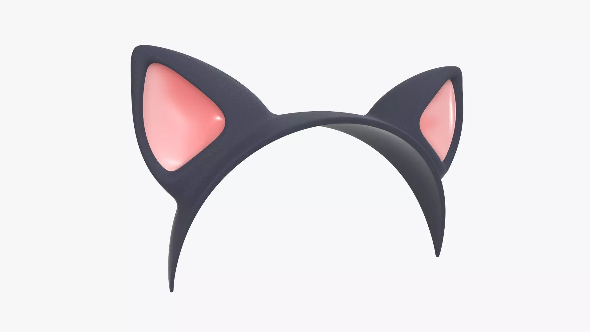 Cat ears headband 01 3D model_0