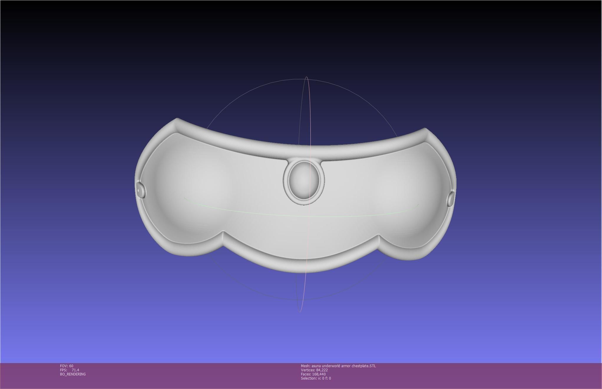 Sword Art Online Alicization Asuna Underworld Armorset 3D print model_114