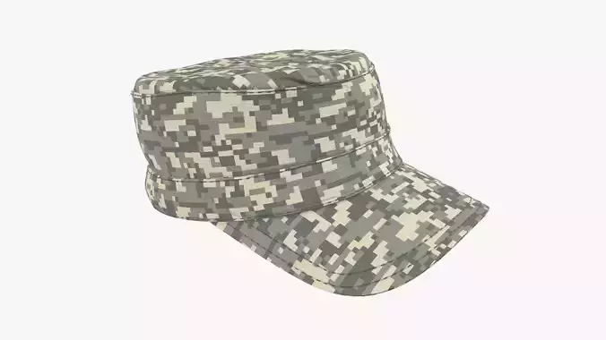 Military camo cap