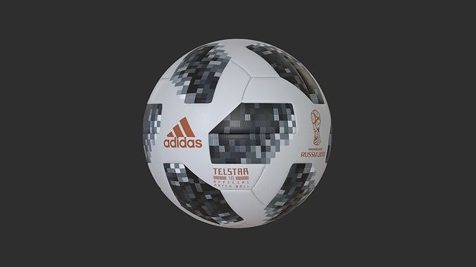 Telstar adidas world cup soccer ball 3D model