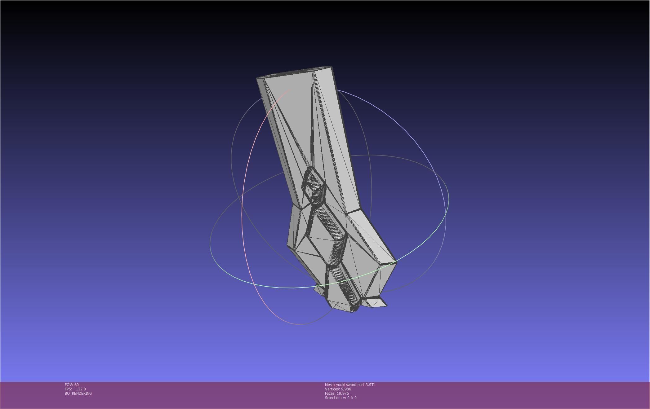 Sword Art Online Konno Yuuki Sword Printable Assembly 3D print model_114