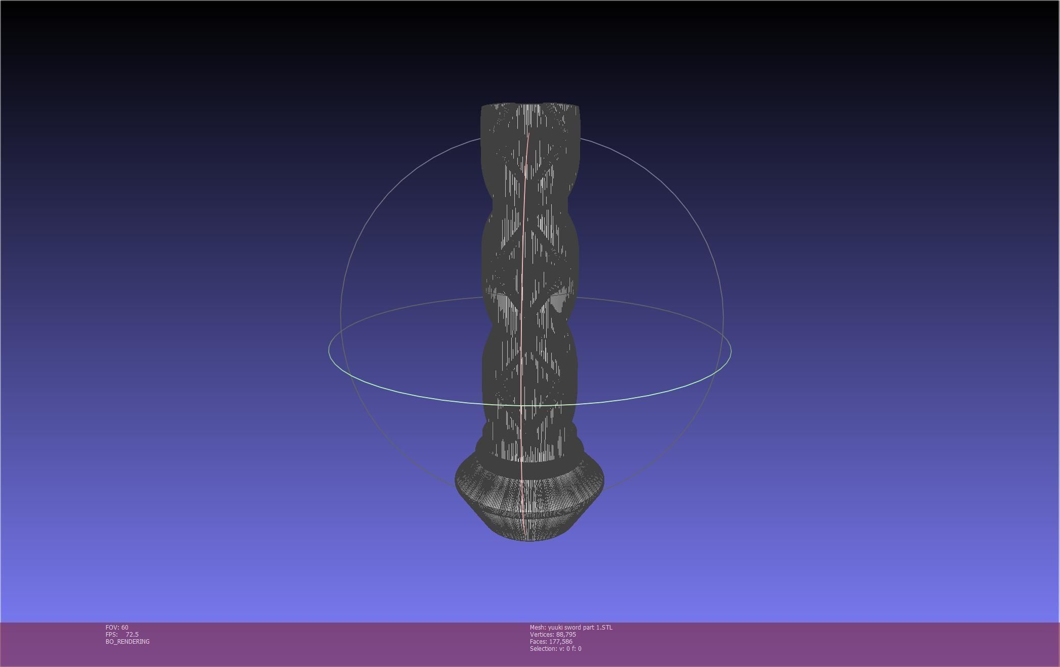 Sword Art Online Konno Yuuki Sword Printable Assembly 3D print model_83