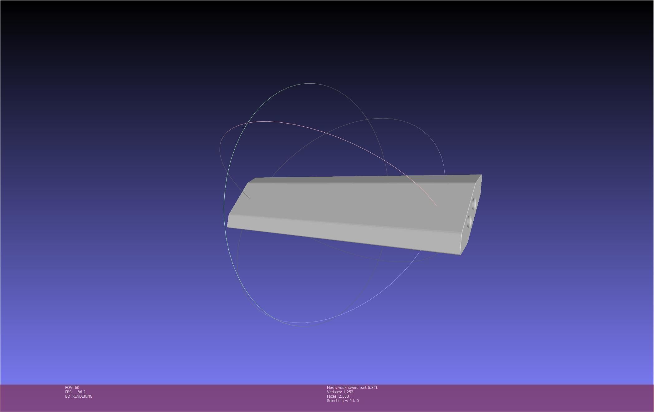 Sword Art Online Konno Yuuki Sword Printable Assembly 3D print model_126