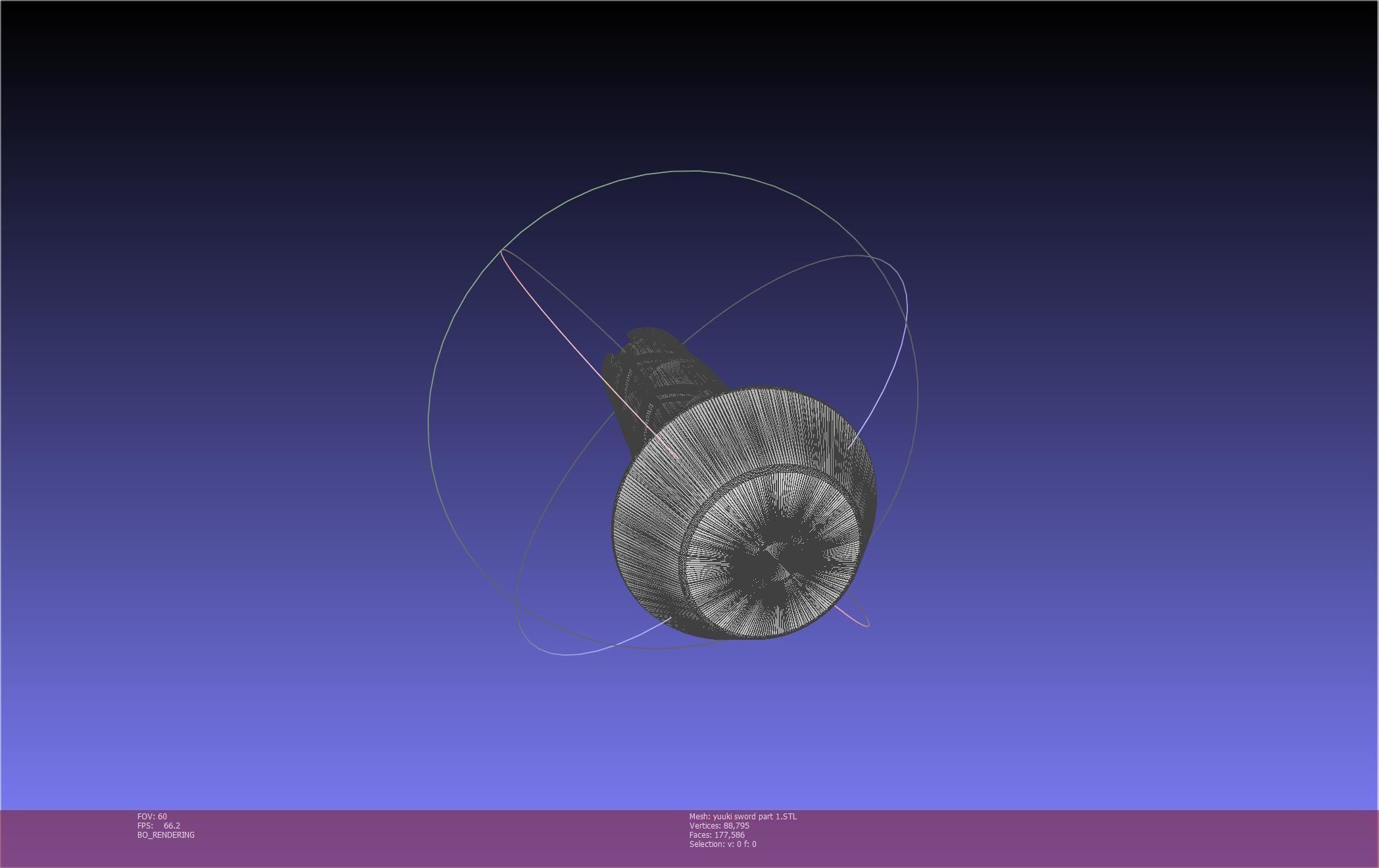 Sword Art Online Konno Yuuki Sword Printable Assembly 3D print model_89