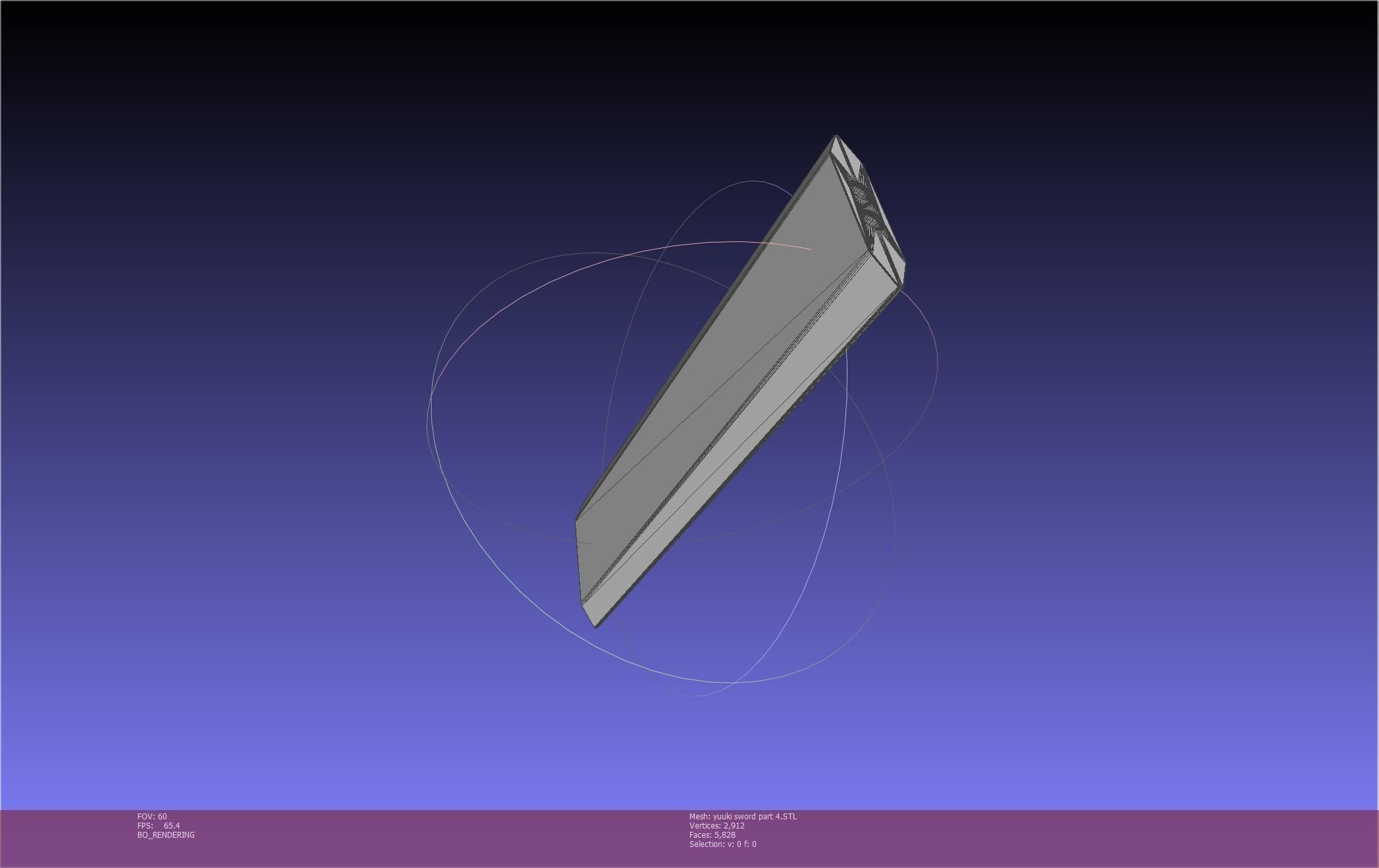 Sword Art Online Konno Yuuki Sword Printable Assembly 3D print model_120