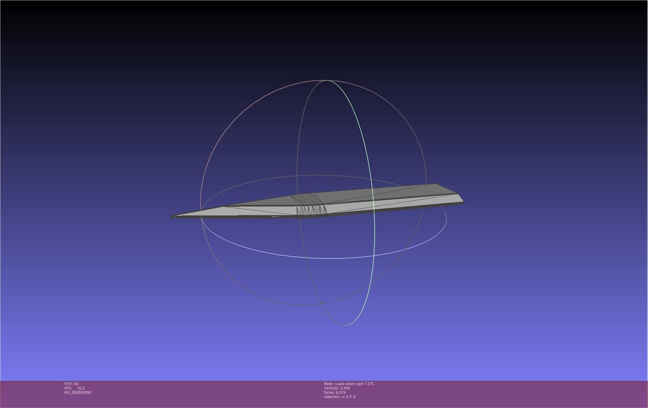 Sword Art Online Konno Yuuki Sword Printable Assembly 3D print model_135