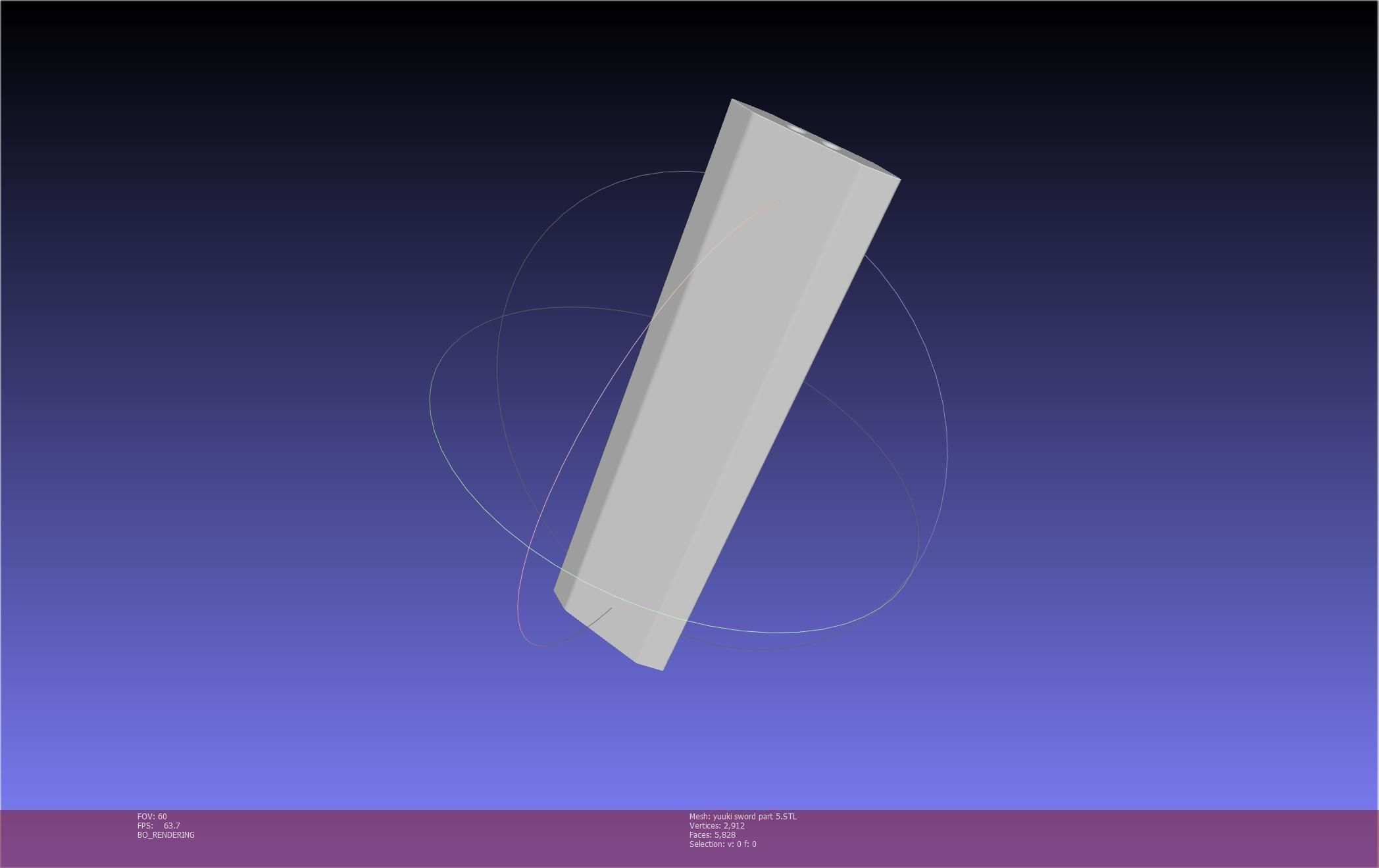 Sword Art Online Konno Yuuki Sword Printable Assembly 3D print model_124