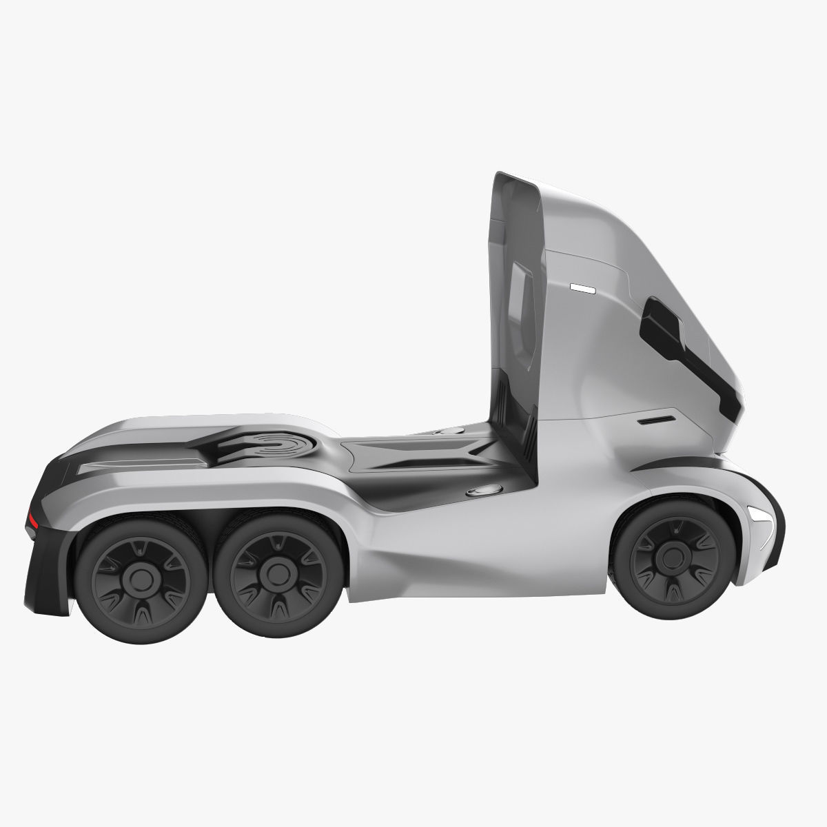 Self-Driving Truck Concept 3D model_8