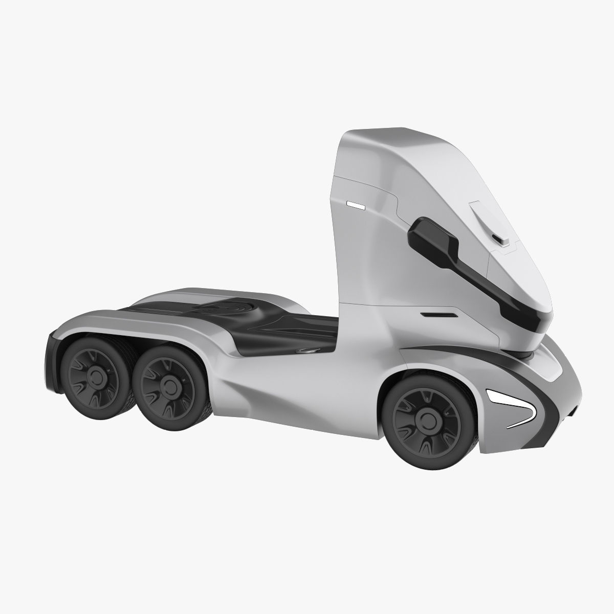 Self-Driving Truck Concept 3D model_6