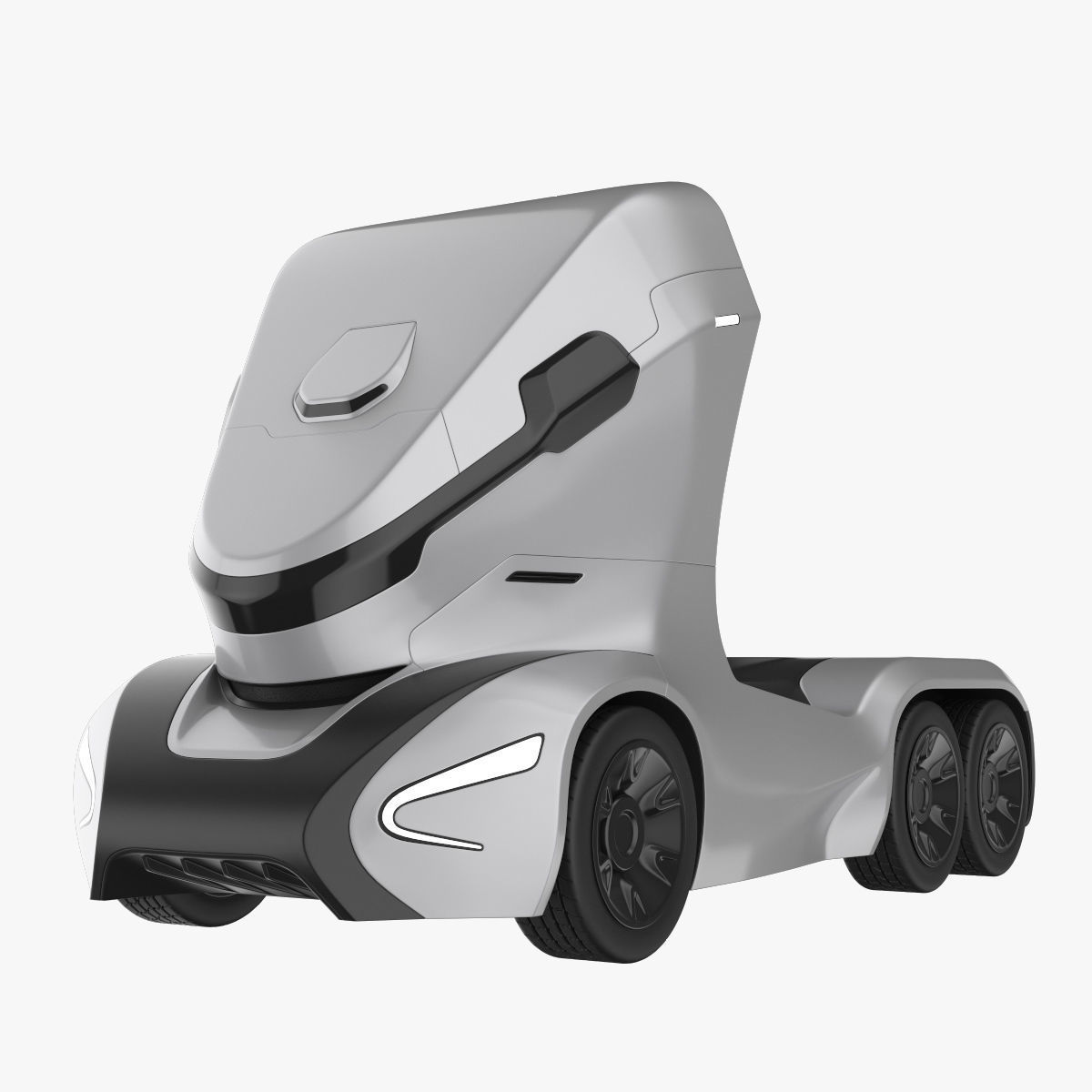 Self-Driving Truck Concept 3D model_14