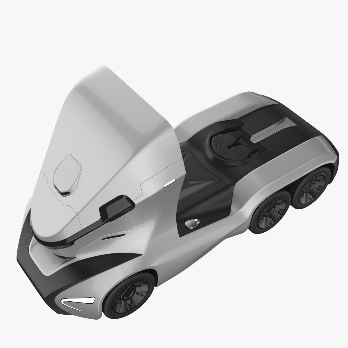 Self-Driving Truck Concept 3D model_13