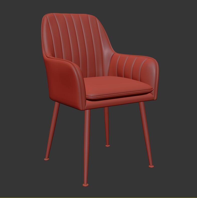 modern chair 011 3D model_4