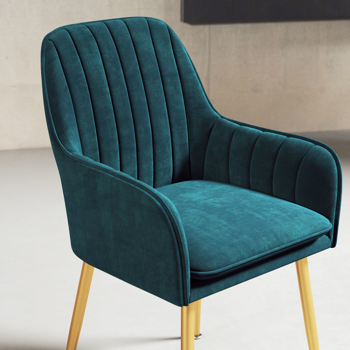 modern chair 011 3D model_2