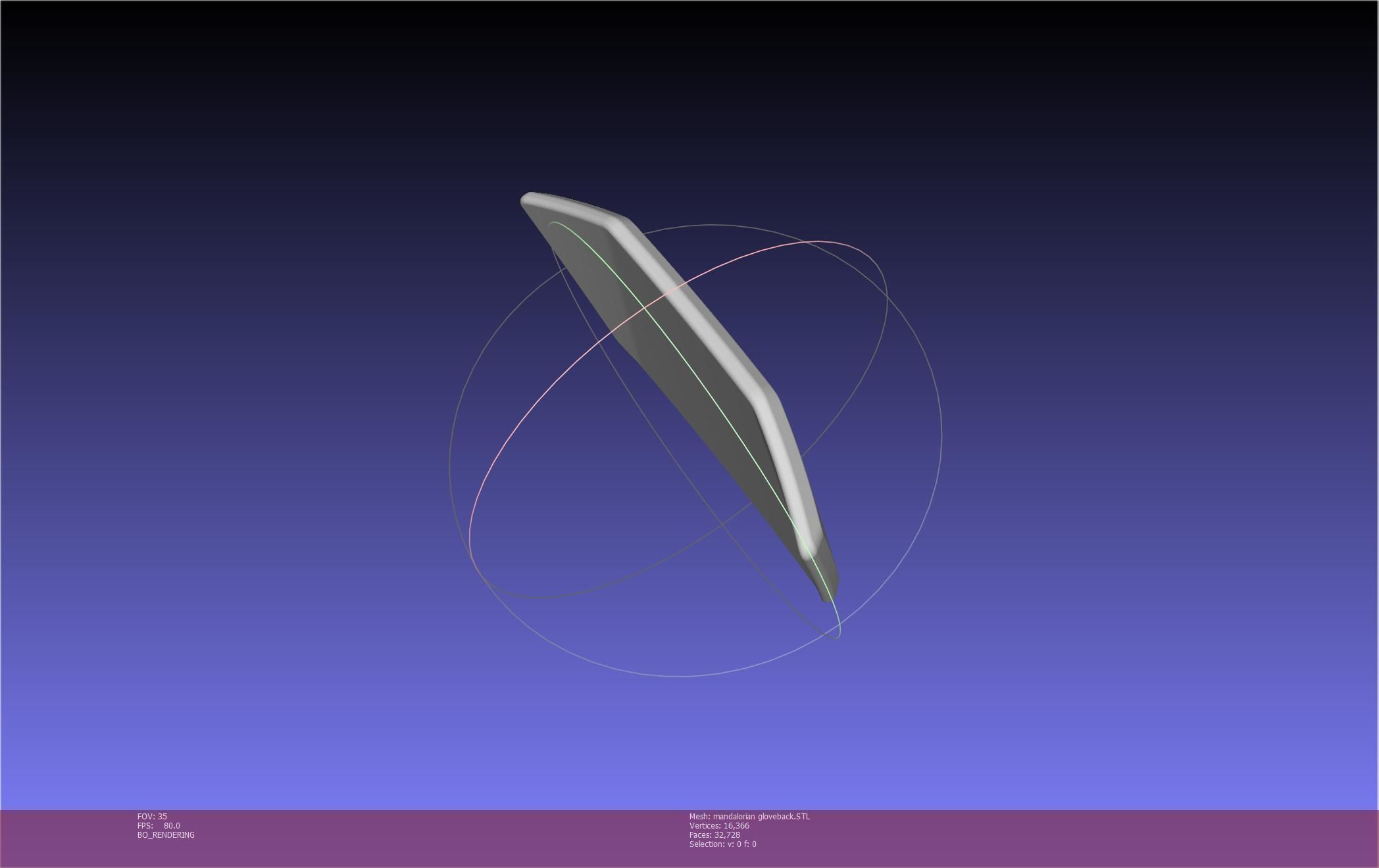 Star Wars Mandalorian Glove Cover Printable Model 3D print model_63