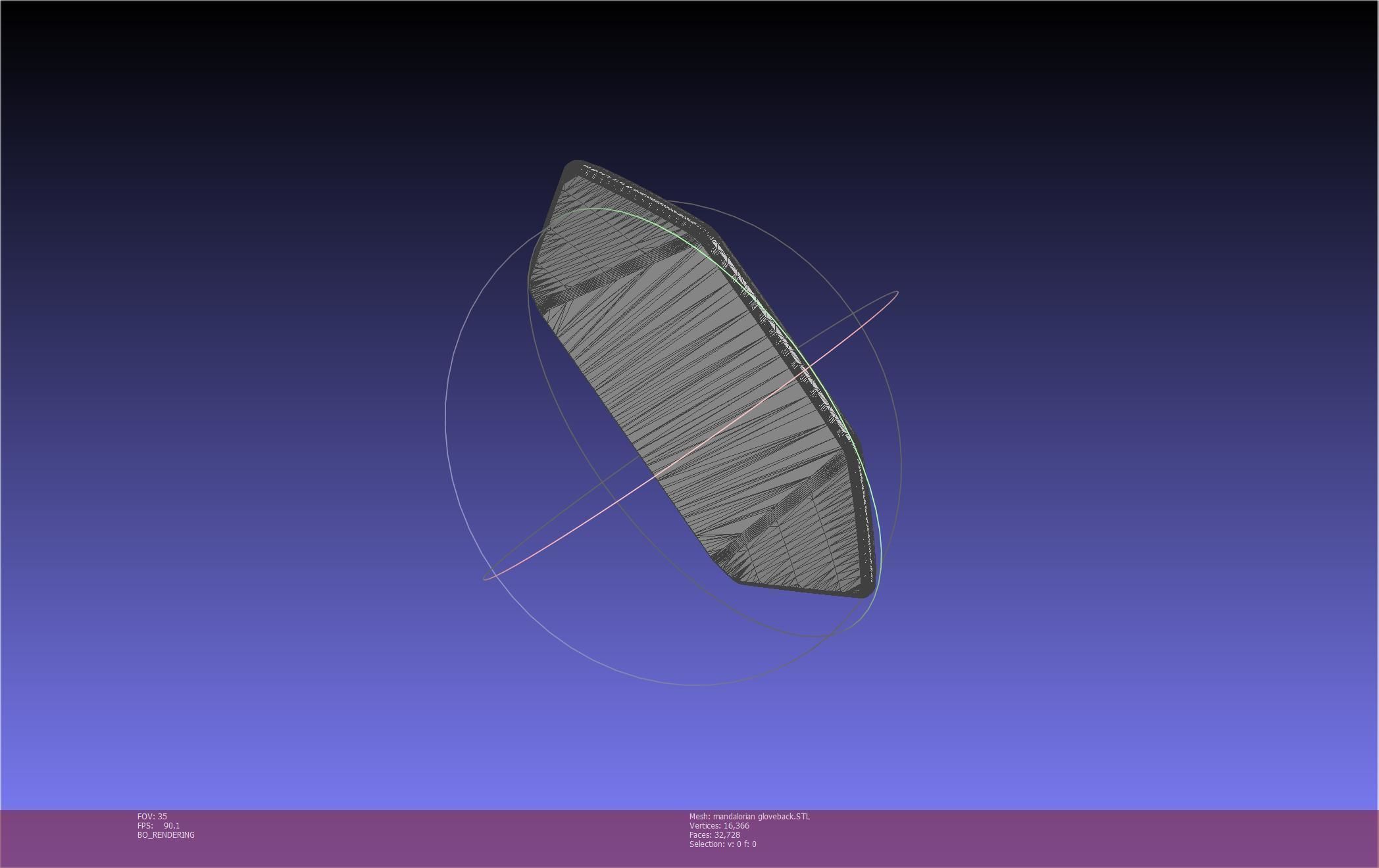 Star Wars Mandalorian Glove Cover Printable Model 3D print model_22