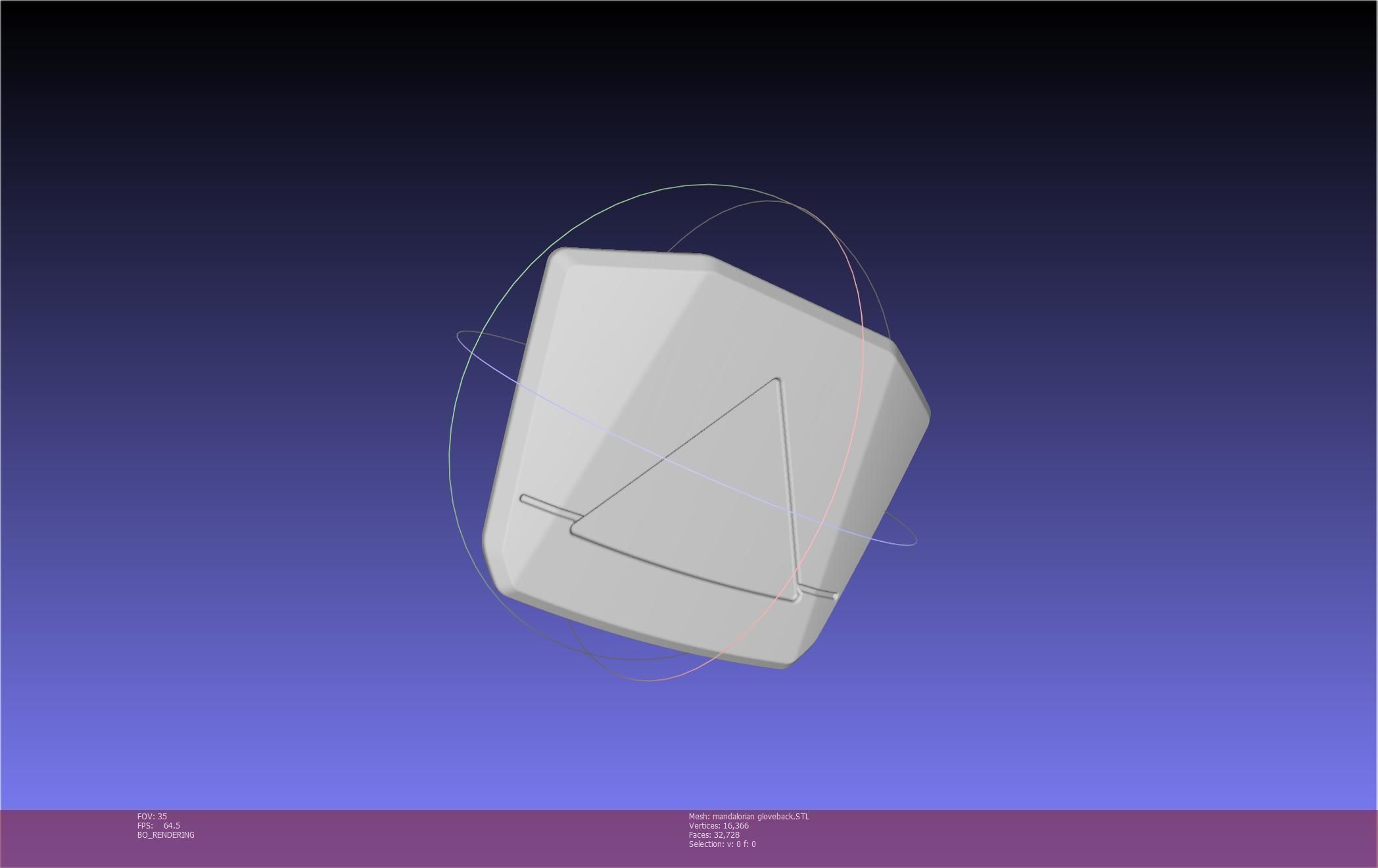 Star Wars Mandalorian Glove Cover Printable Model 3D print model_76