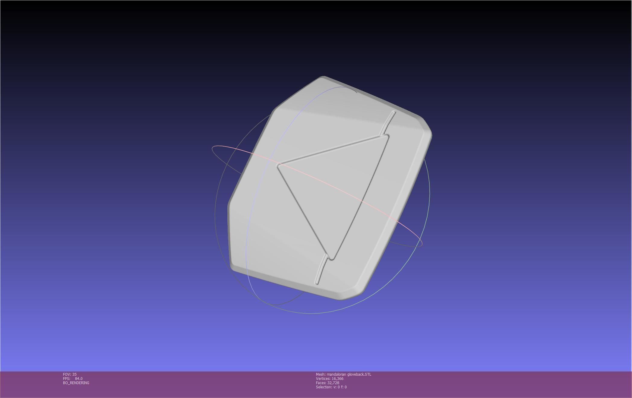 Star Wars Mandalorian Glove Cover Printable Model 3D print model_49